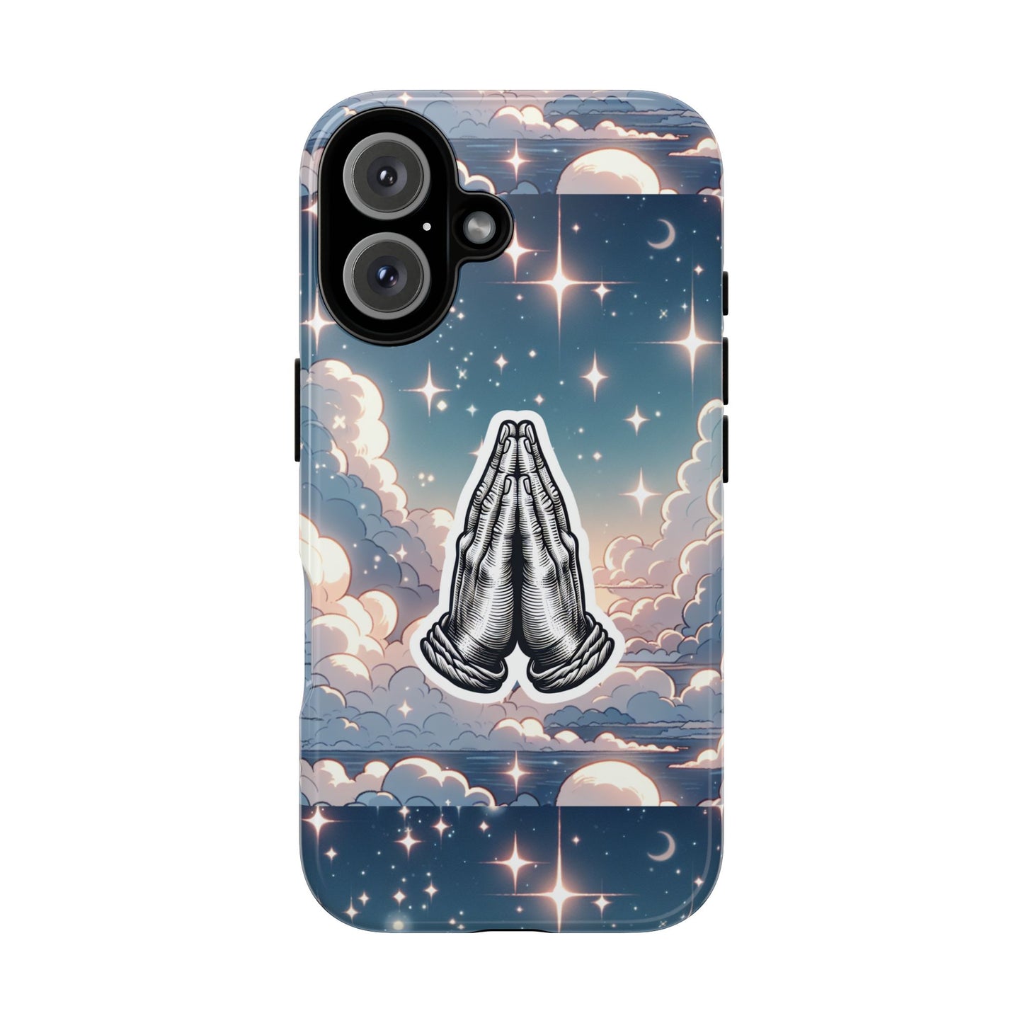 Tough Cases Praying Hands iPhone Case