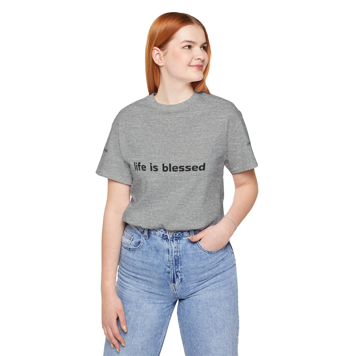 Life is Blessed Angel Wings Unisex T-Shirt