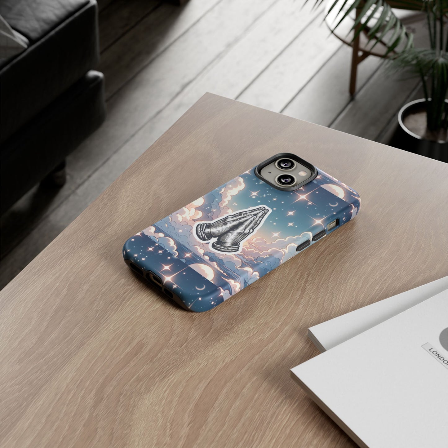 Tough Cases Praying Hands iPhone Case