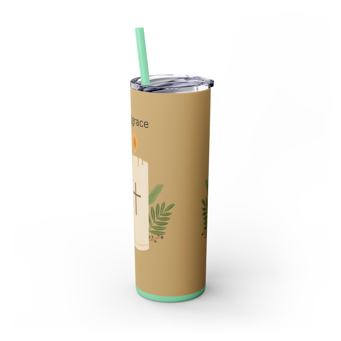 Faith-Inspired Skinny Tumbler