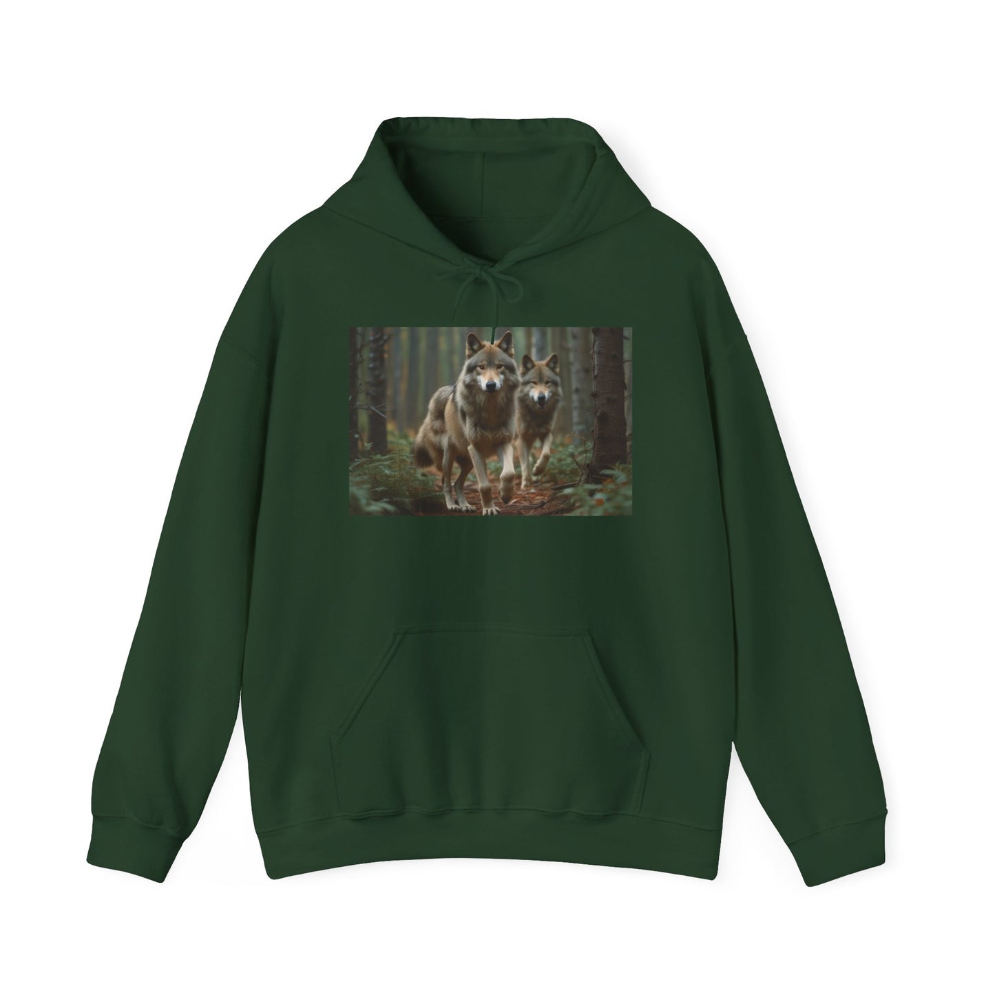 Wolf Forest Unisex Hoodie Sweatshirt