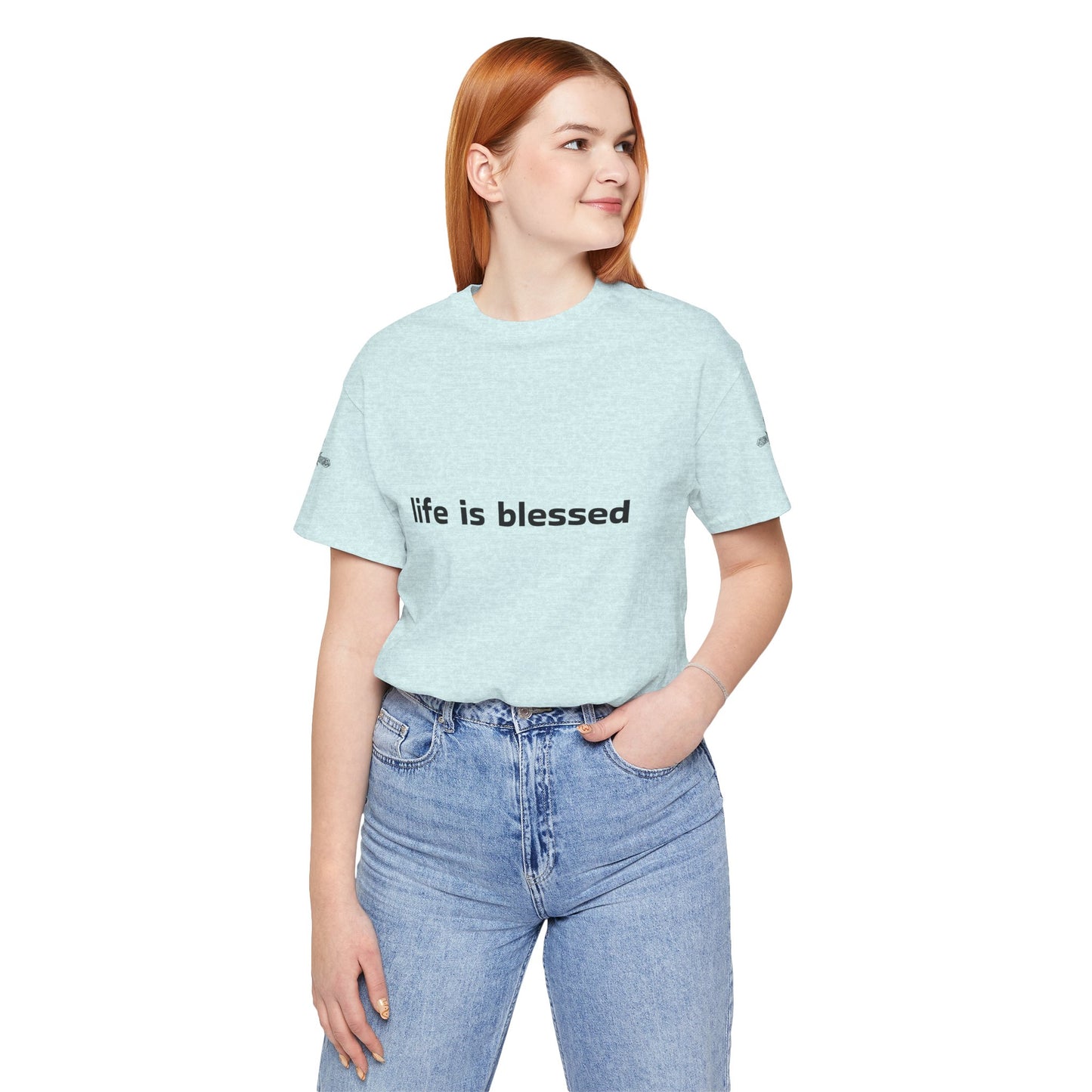 Life is Blessed Angel Wings Unisex T-Shirt