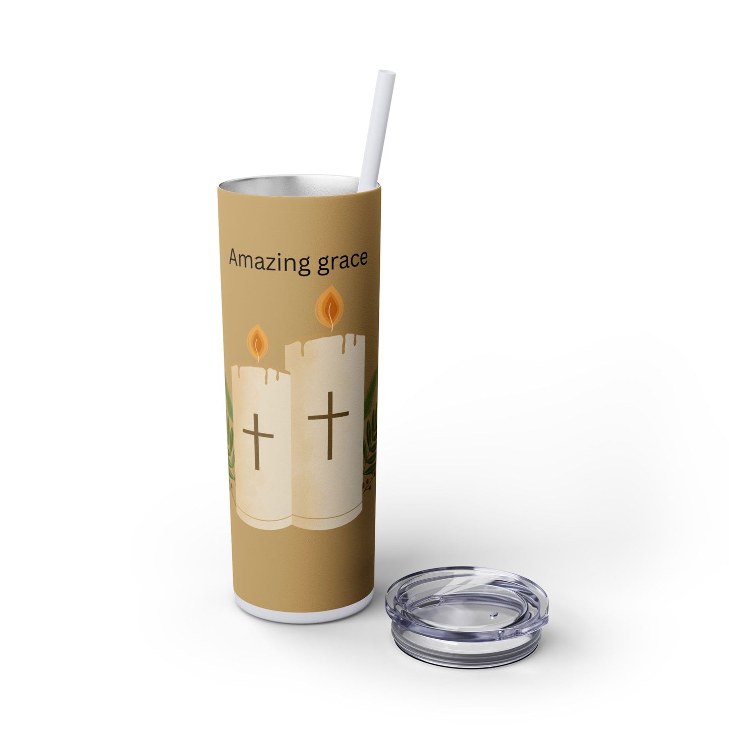 Faith-Inspired Skinny Tumbler