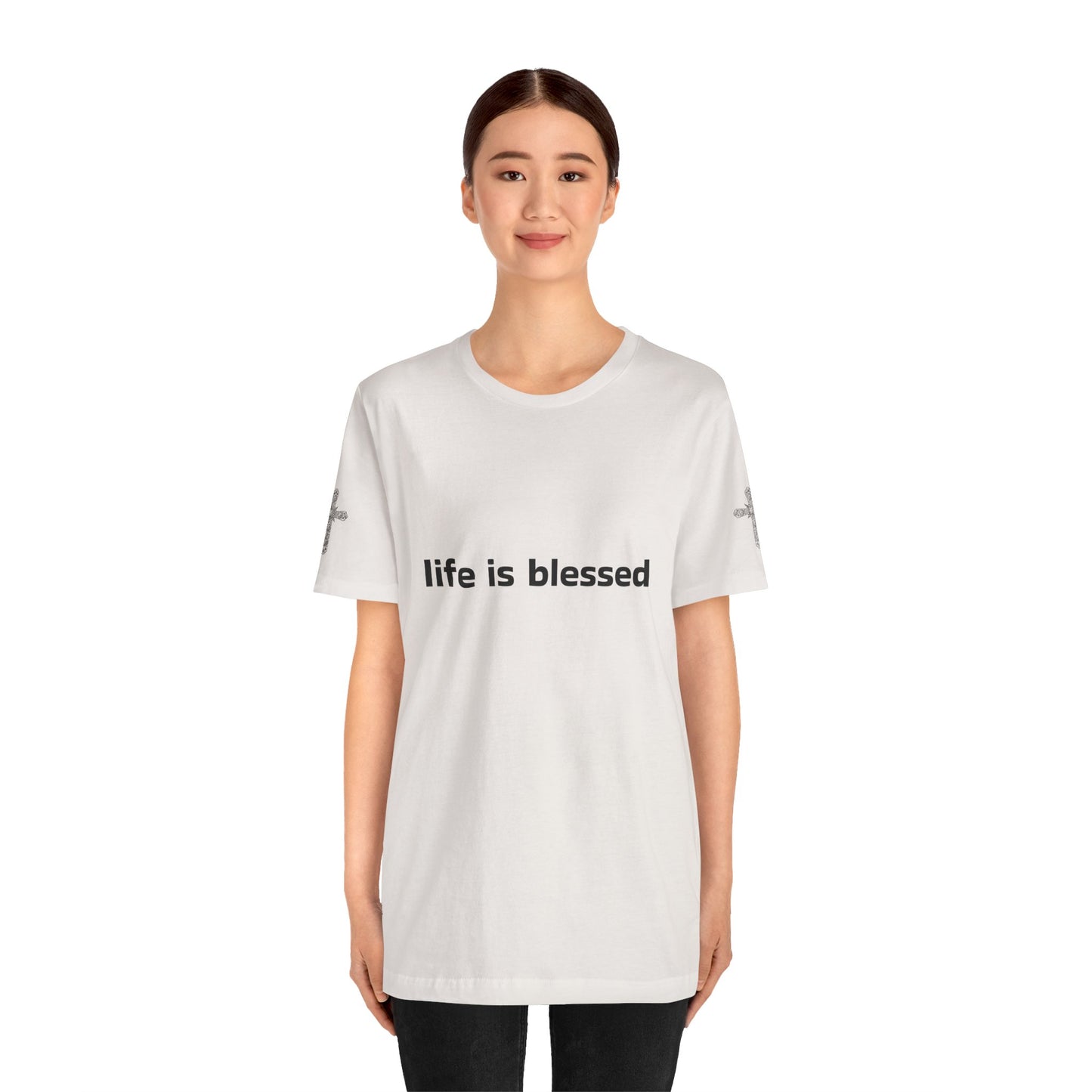 Life is Blessed Angel Wings Unisex T-Shirt