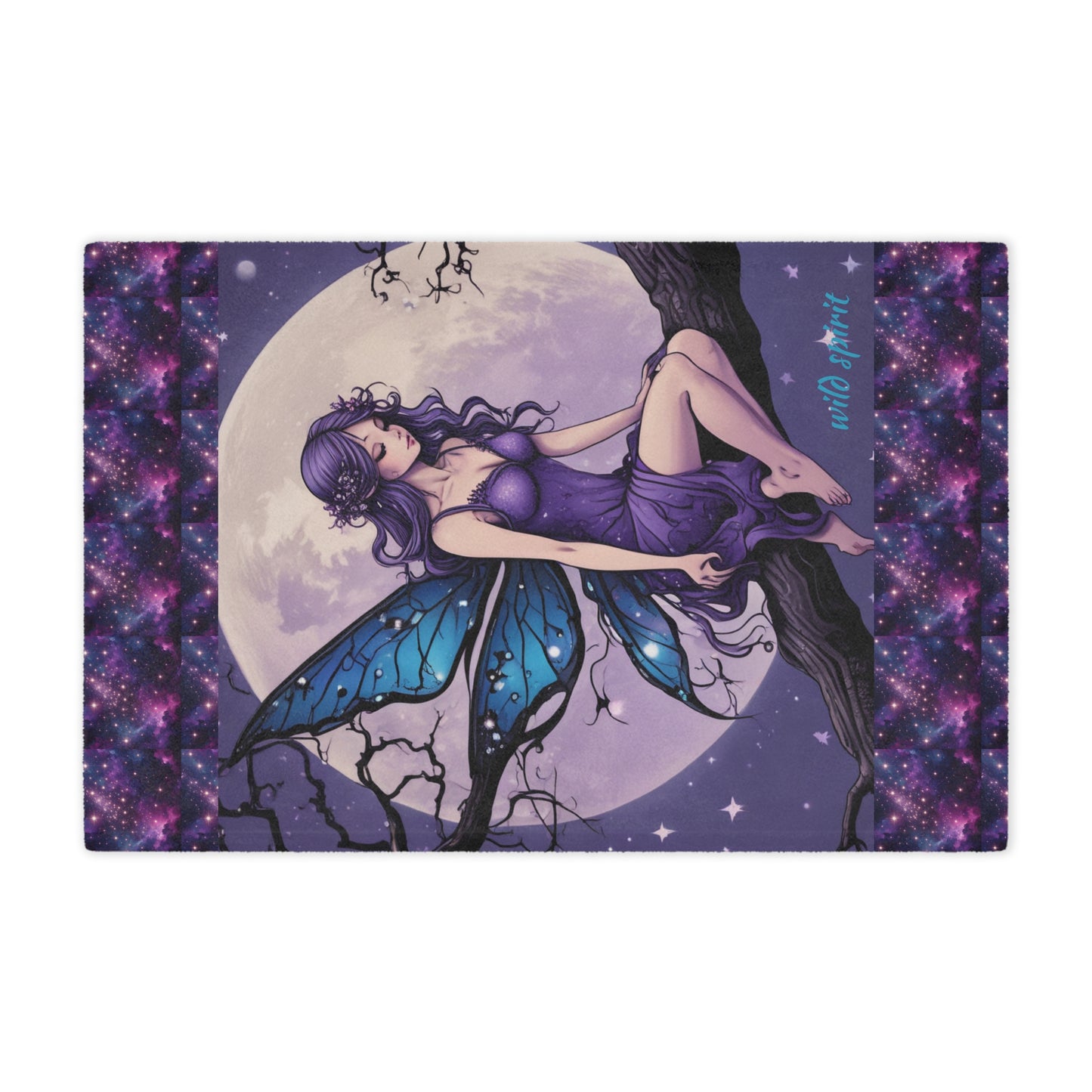 Microfiber Blanket - Fairy Night Scene