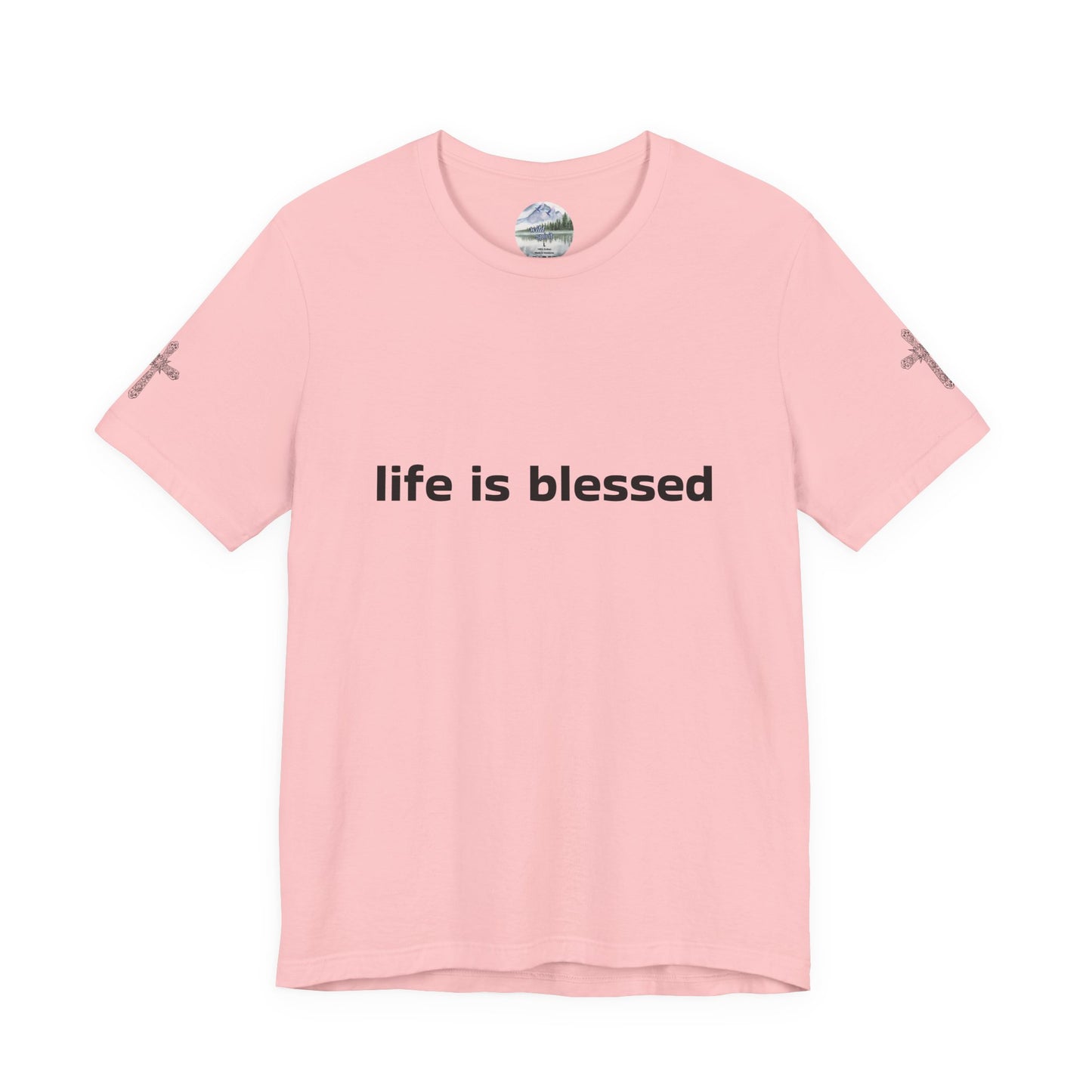 Life is Blessed Angel Wings Unisex T-Shirt
