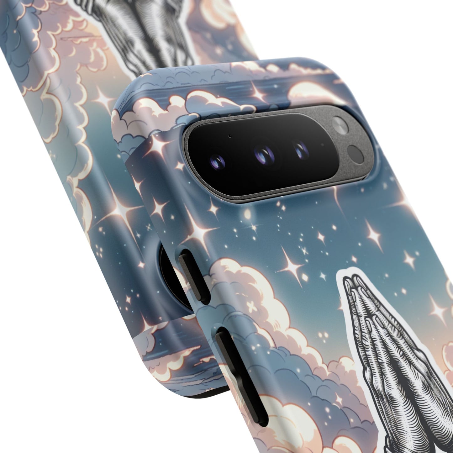 Tough Cases Praying Hands iPhone Case