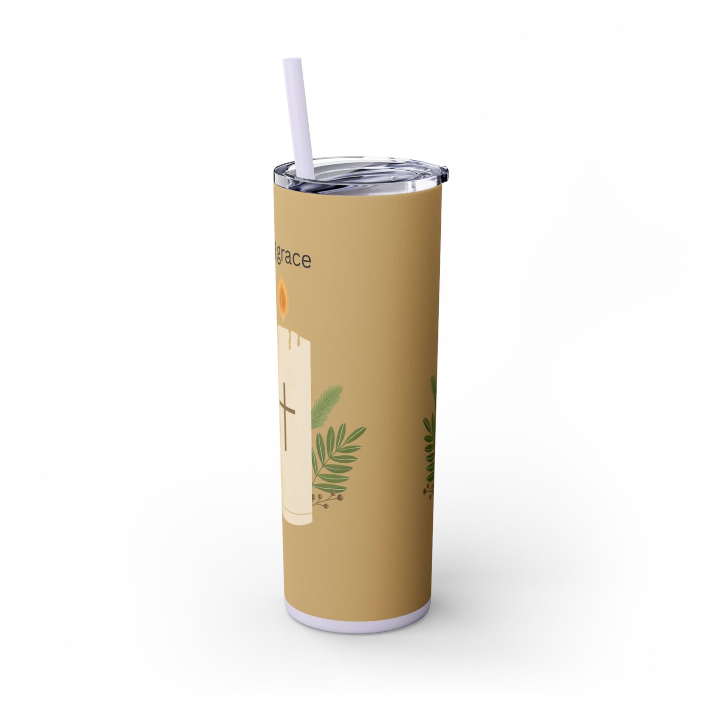 Faith-Inspired Skinny Tumbler