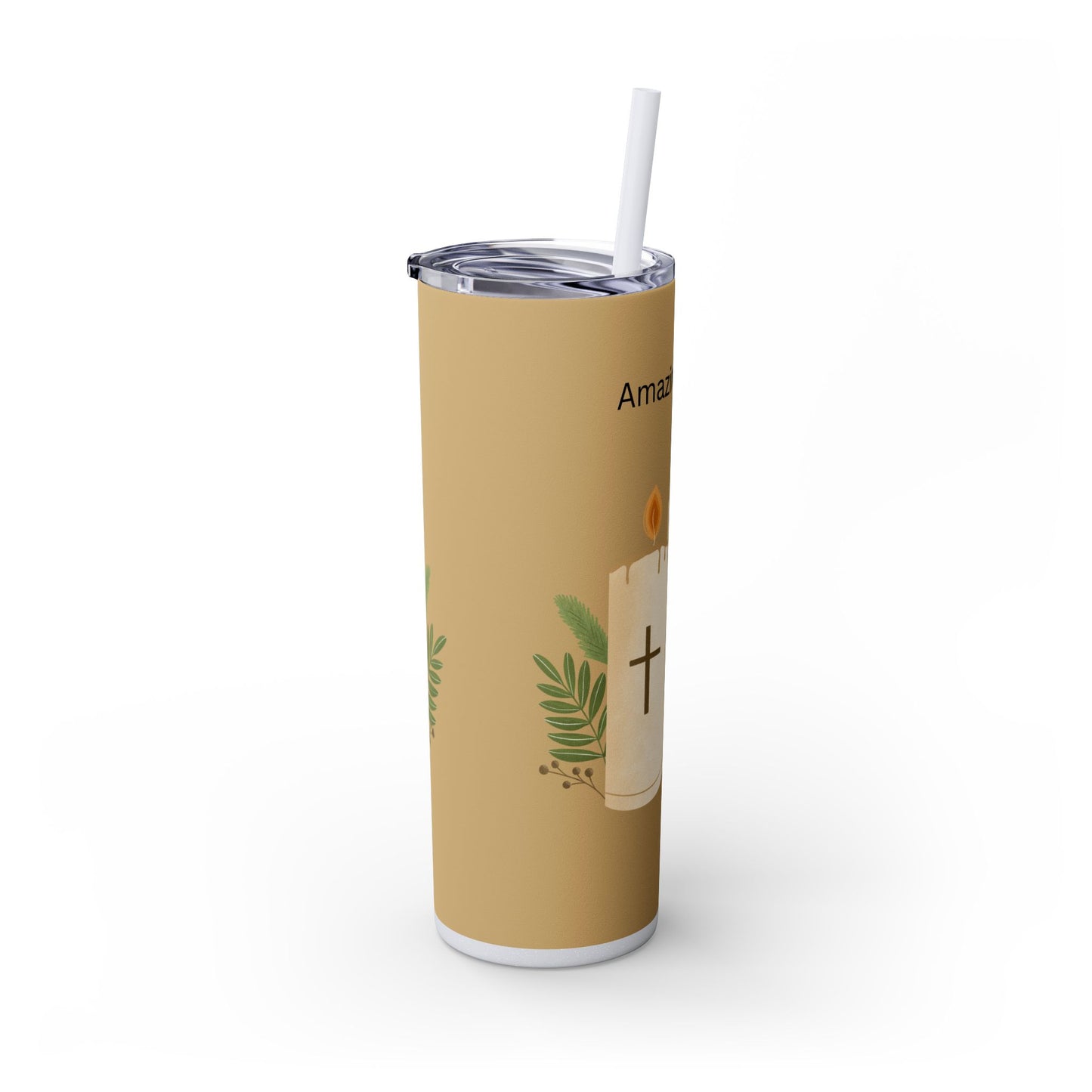 Faith-Inspired Skinny Tumbler