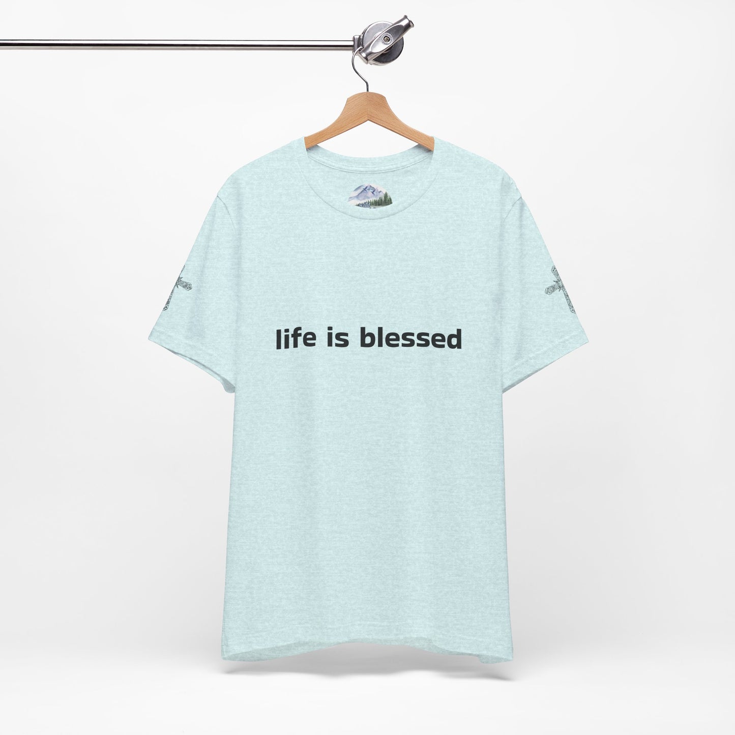 Life is Blessed Angel Wings Unisex T-Shirt