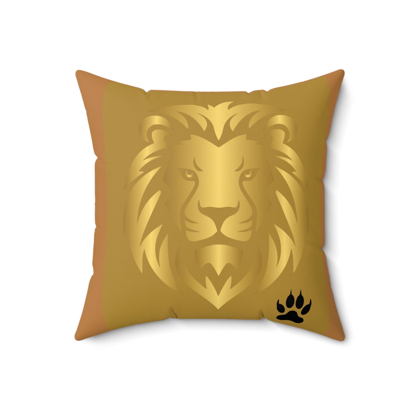 Majestic Lion Design Square Pillow - Bold Home Décor