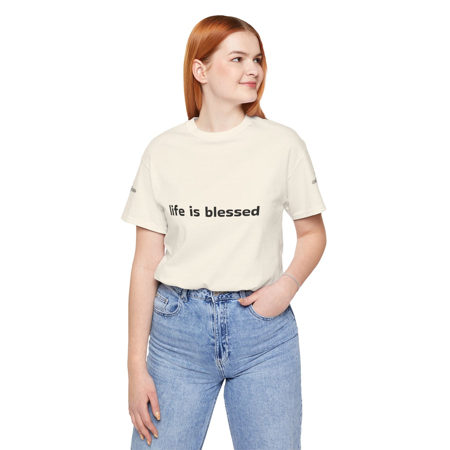 Life is Blessed Angel Wings Unisex T-Shirt