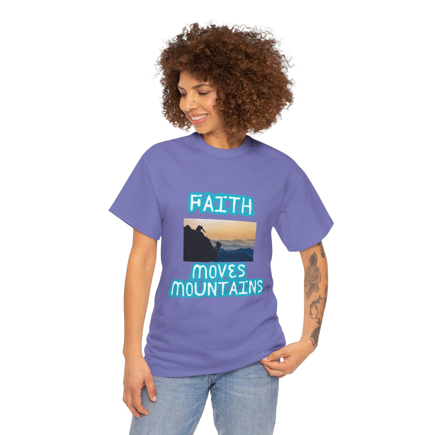 Faith Moves Mountains Tee