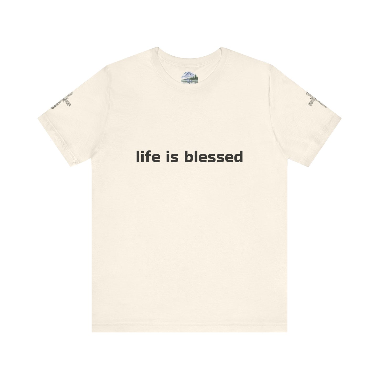 Life is Blessed Angel Wings Unisex T-Shirt