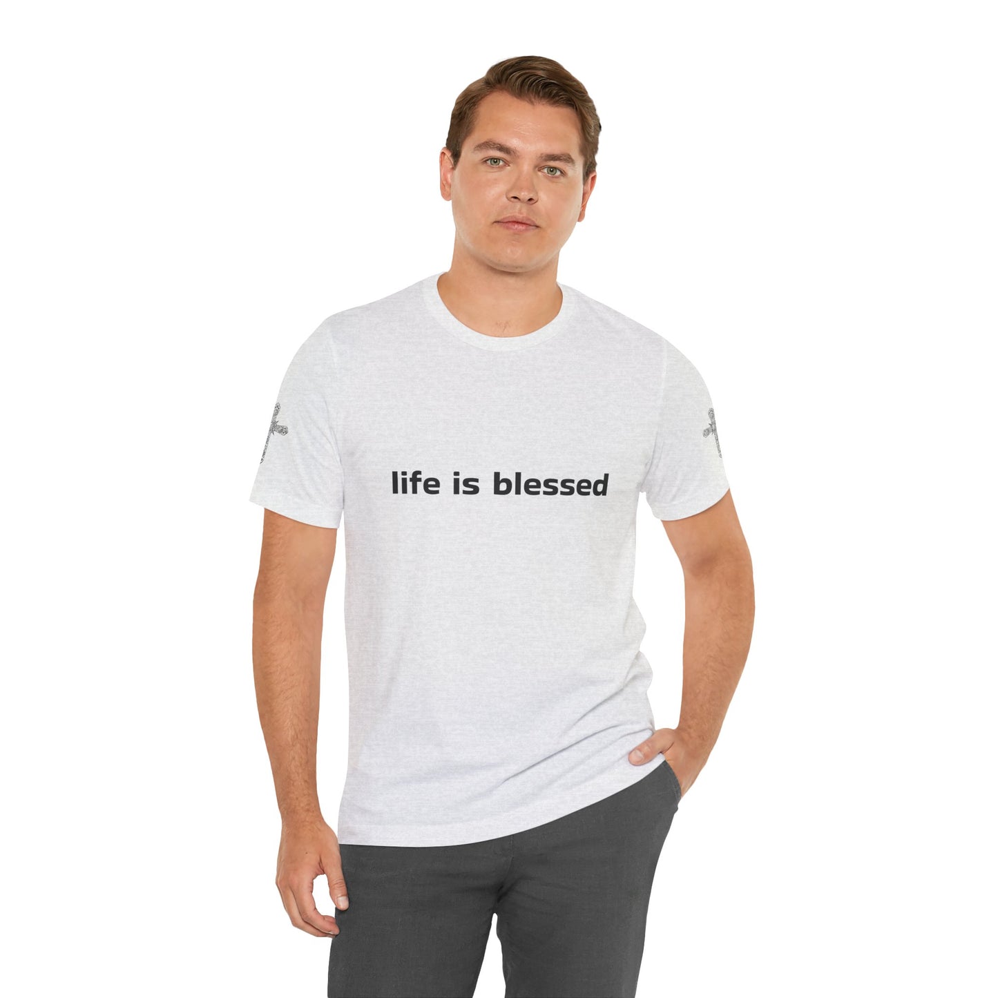 Life is Blessed Angel Wings Unisex T-Shirt