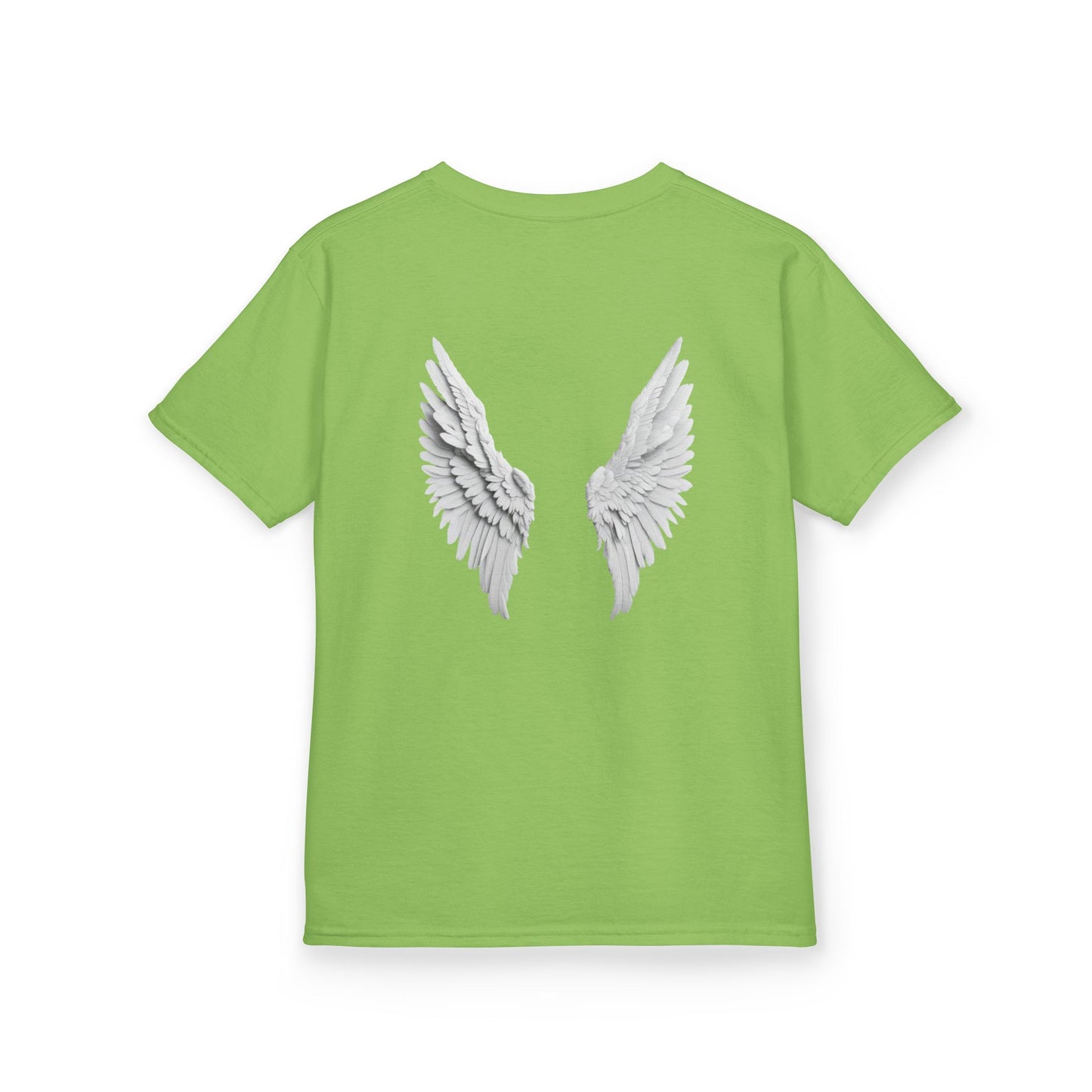 Blessed Kids Tee with Angel Wings