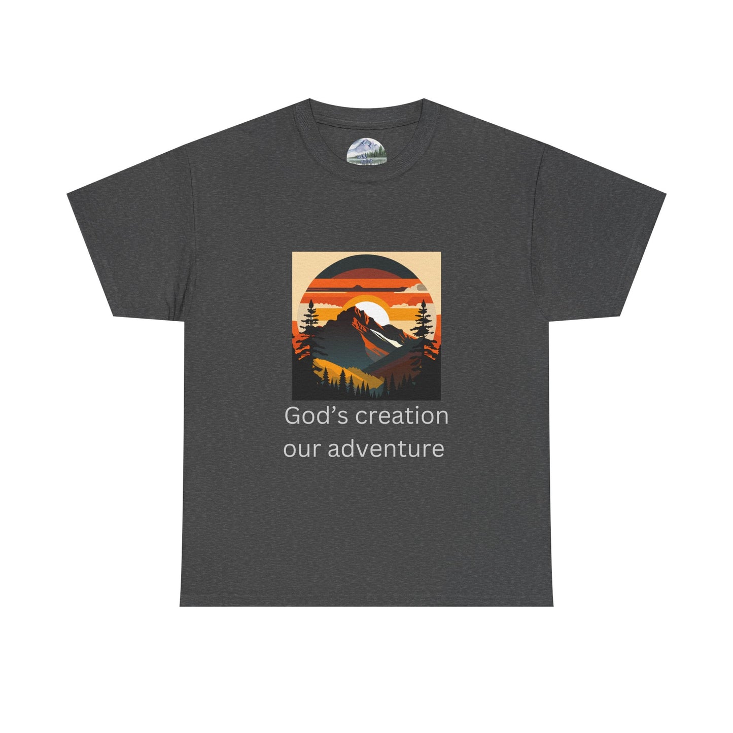 Mountain Sunset Unisex Tee - God's Creation Our Adventure