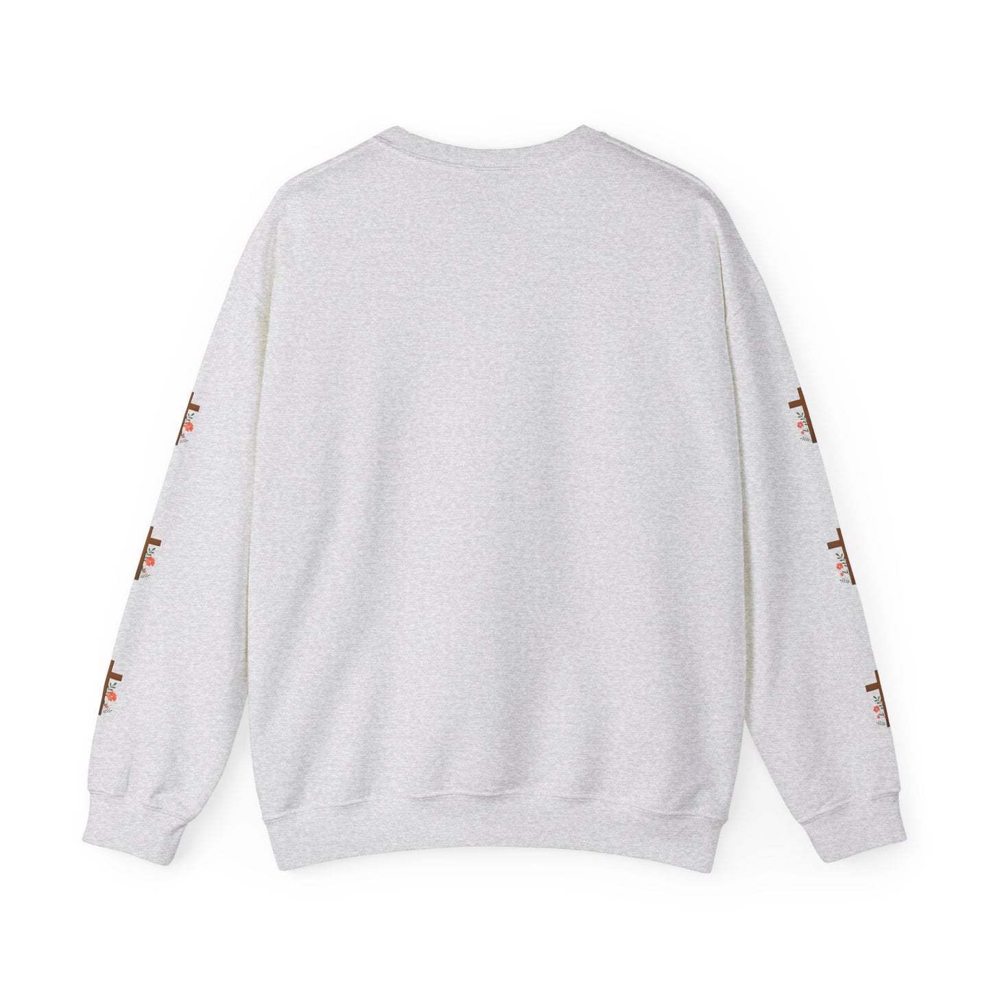 Golden Cross Unisex Sweatshirt - But The Lord Stood With Me