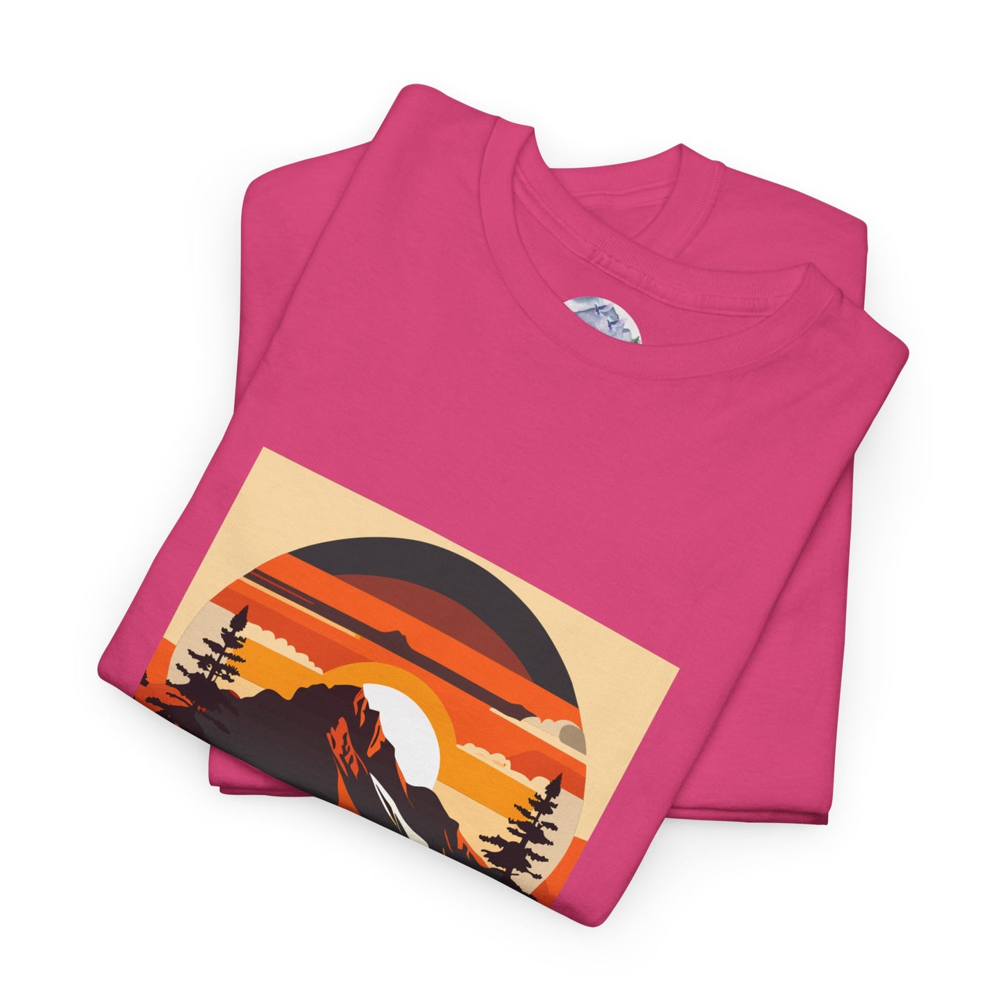 Mountain Sunset Unisex Tee - God's Creation Our Adventure
