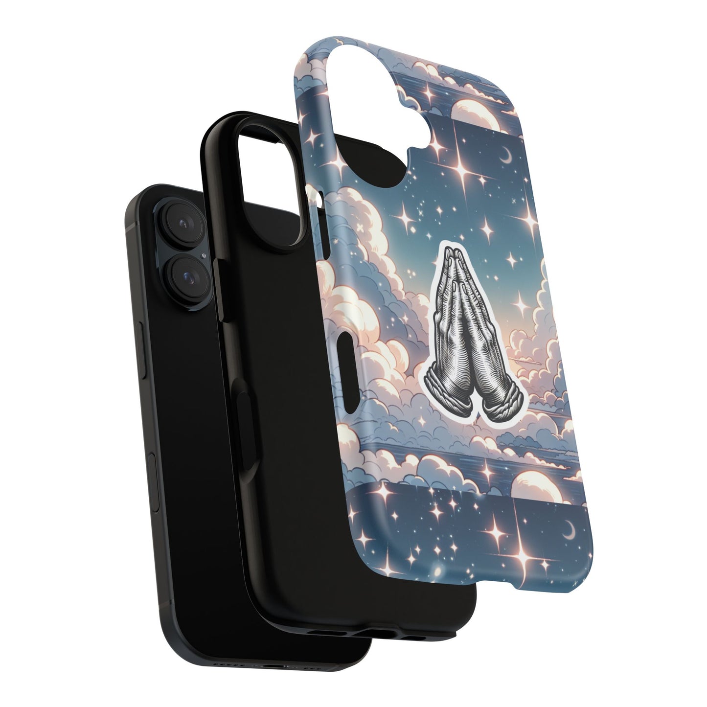 Tough Cases Praying Hands iPhone Case