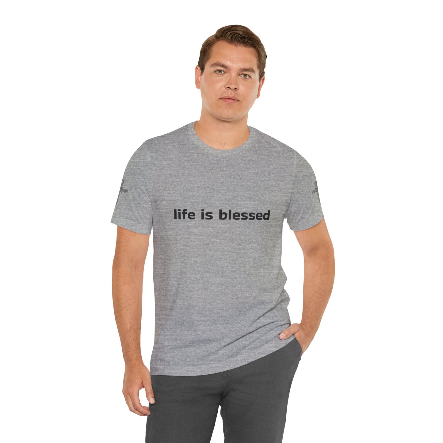 Life is Blessed Angel Wings Unisex T-Shirt