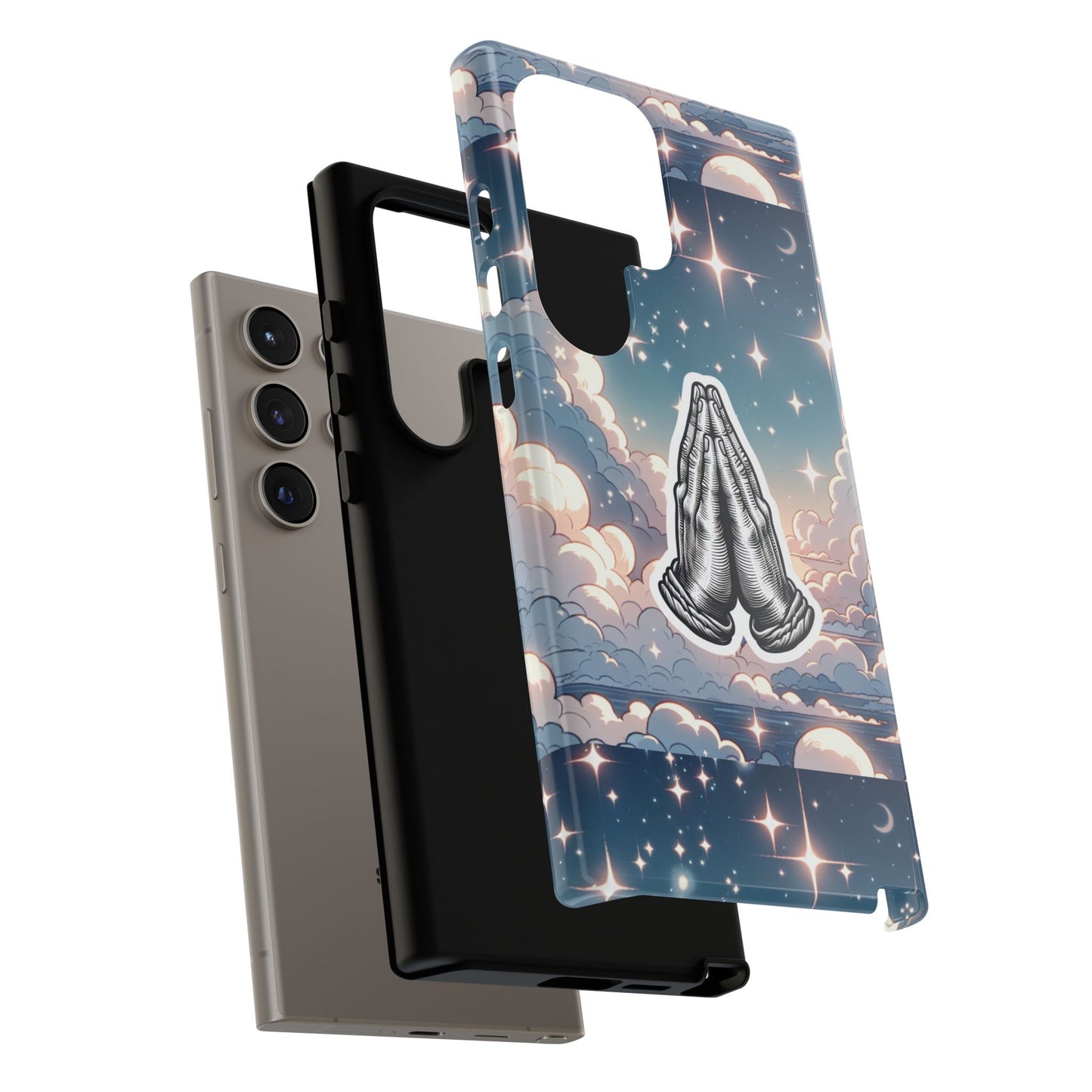 Tough Cases Praying Hands iPhone Case