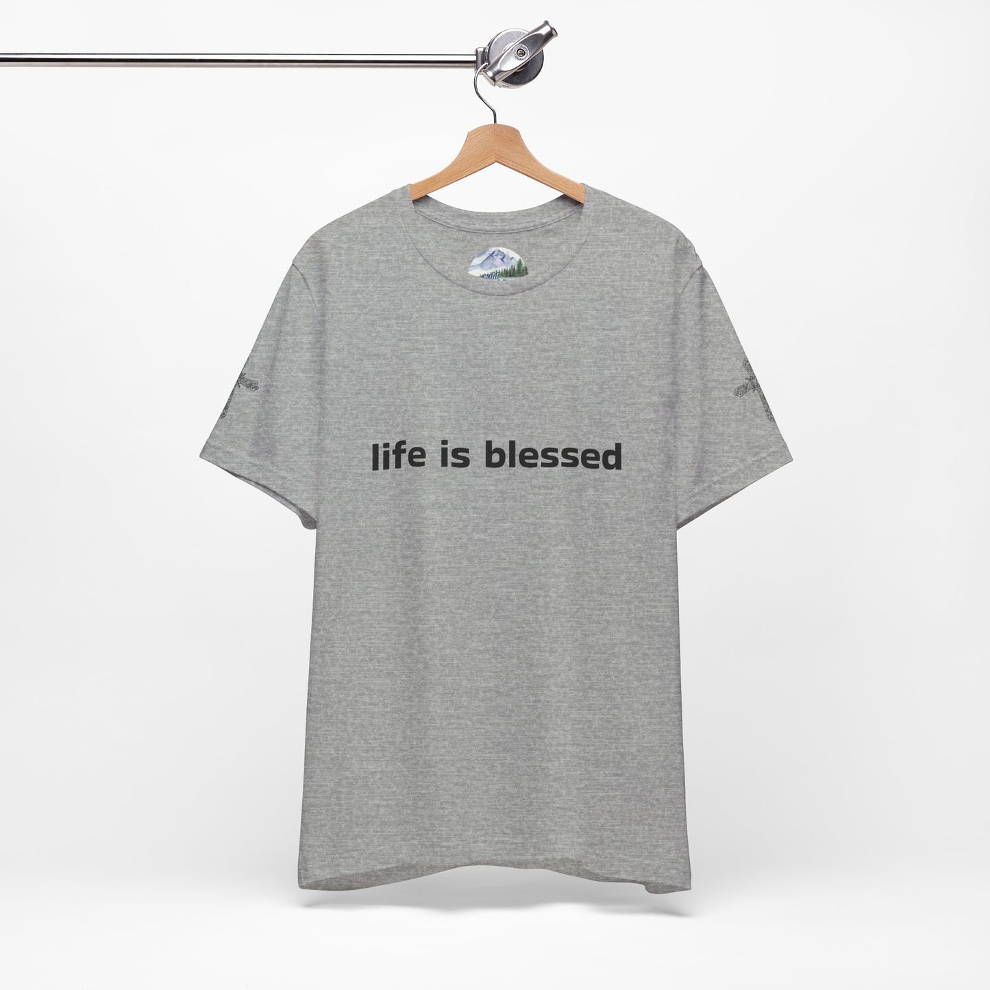 Life is Blessed Angel Wings Unisex T-Shirt
