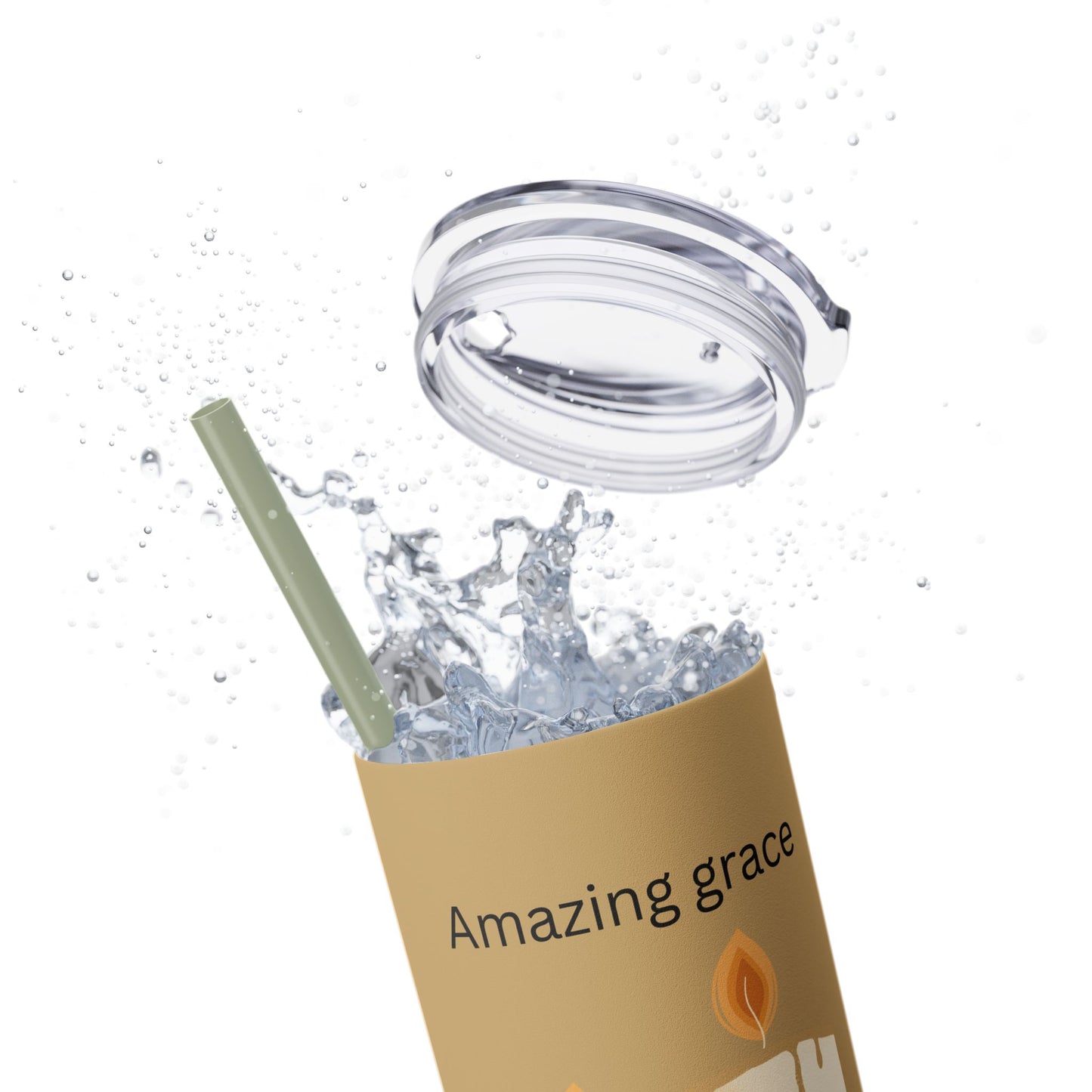 Faith-Inspired Skinny Tumbler