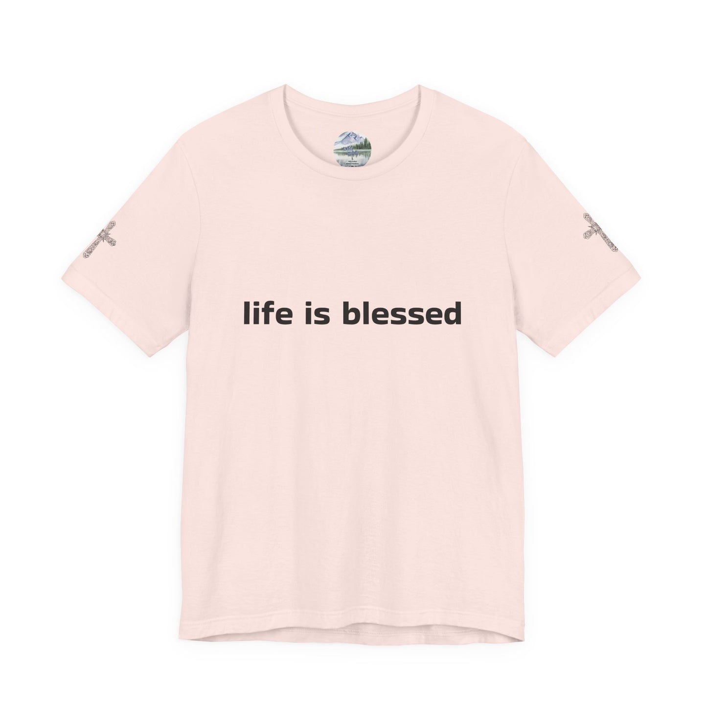 Life is Blessed Angel Wings Unisex T-Shirt