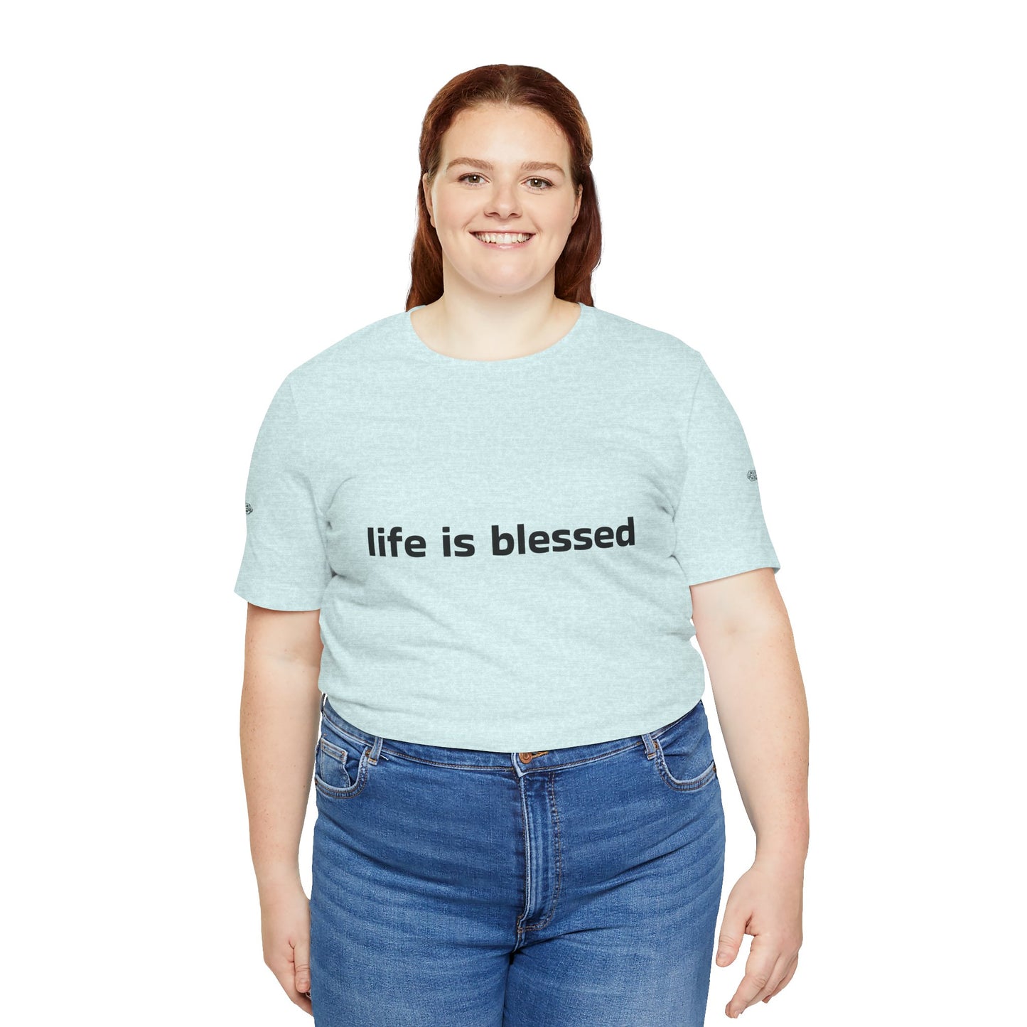 Life is Blessed Angel Wings Unisex T-Shirt