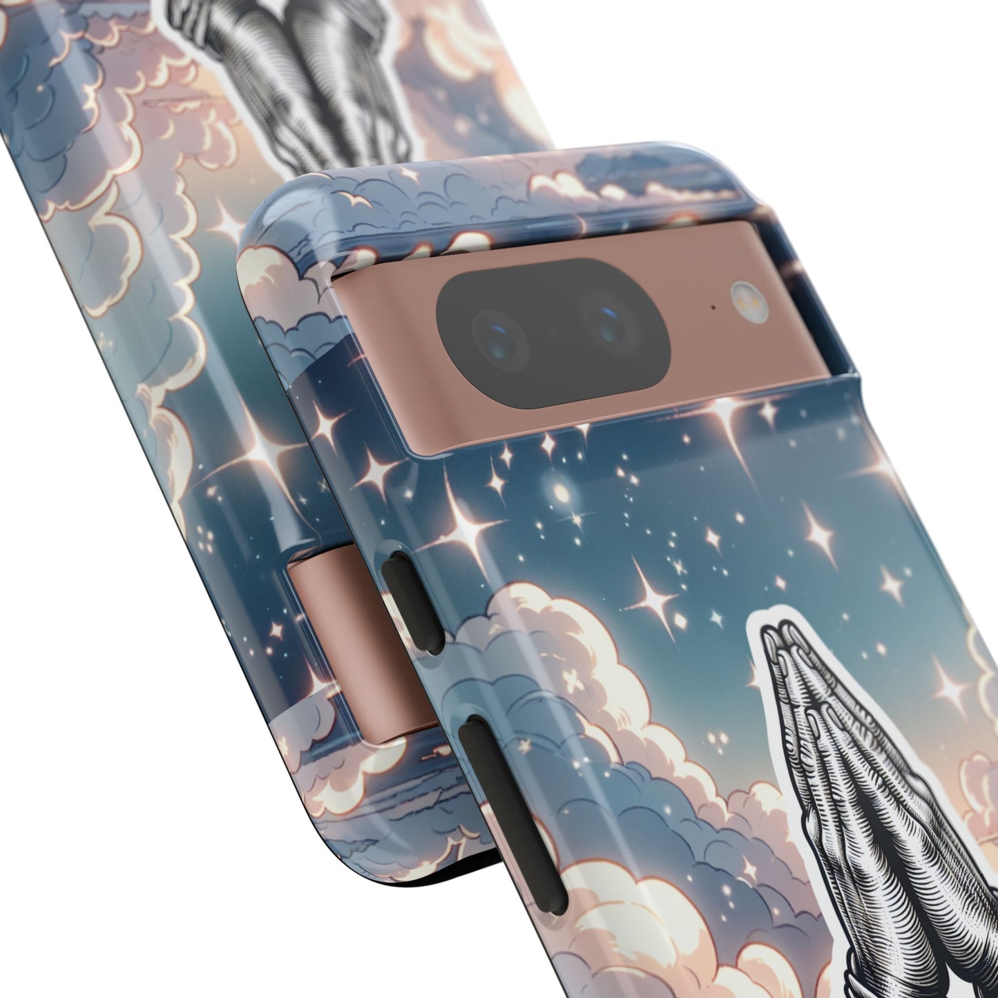 Tough Cases Praying Hands iPhone Case