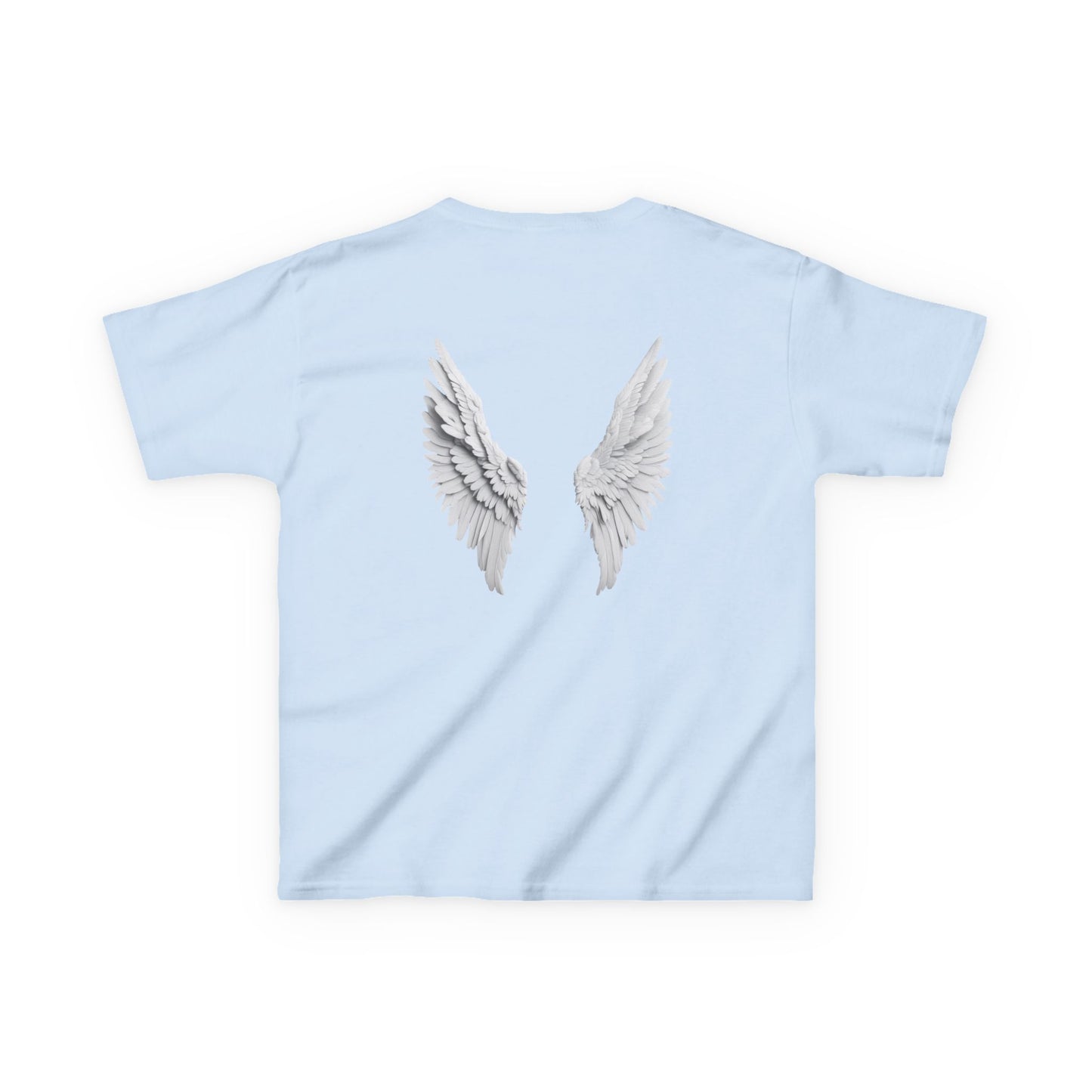 Blessed Kids Tee with Angel Wings