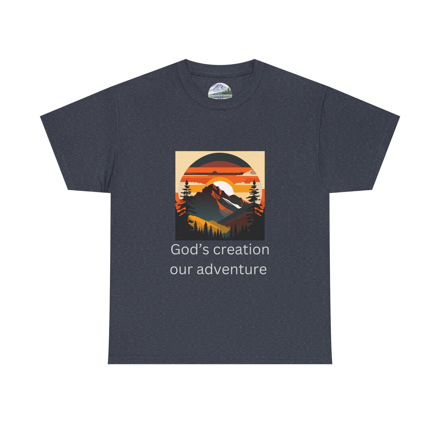 Mountain Sunset Unisex Tee - God's Creation Our Adventure