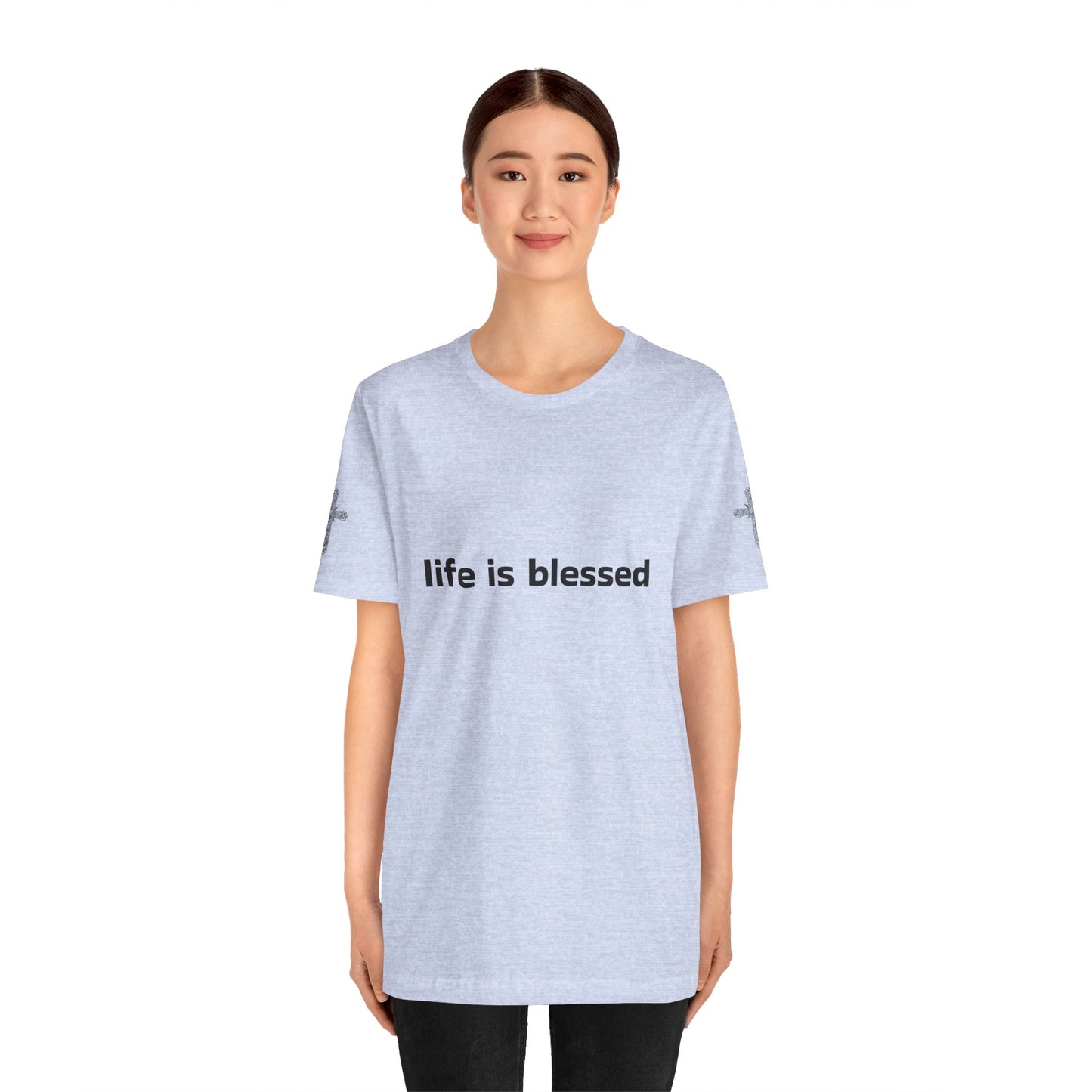 Life is Blessed Angel Wings Unisex T-Shirt