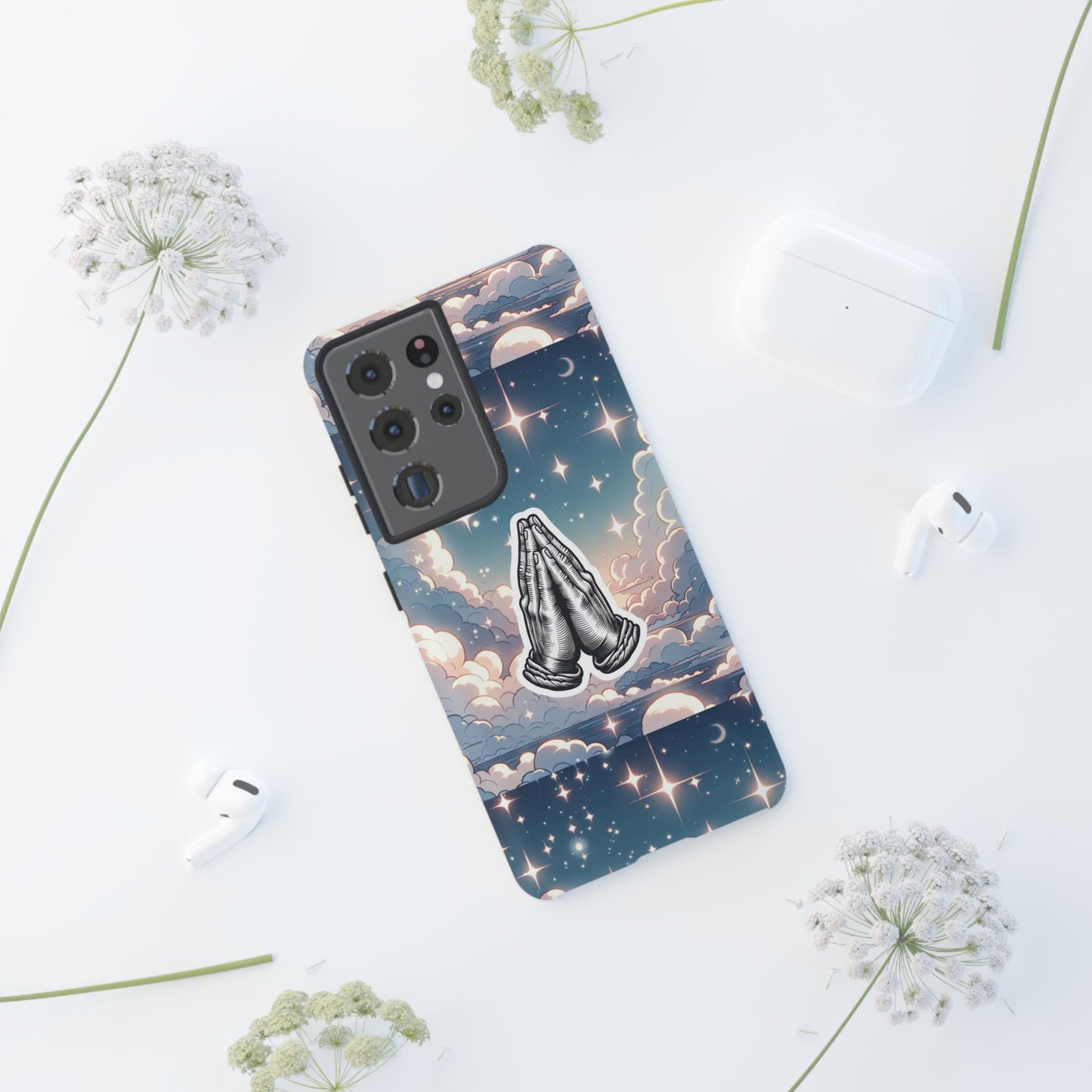 Tough Cases Praying Hands iPhone Case