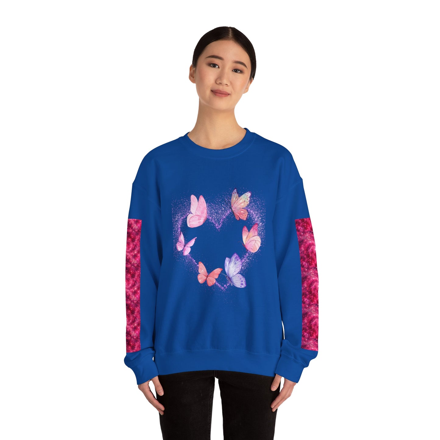 Butterfly Heart Sweatshirt - Valentine's Day Design