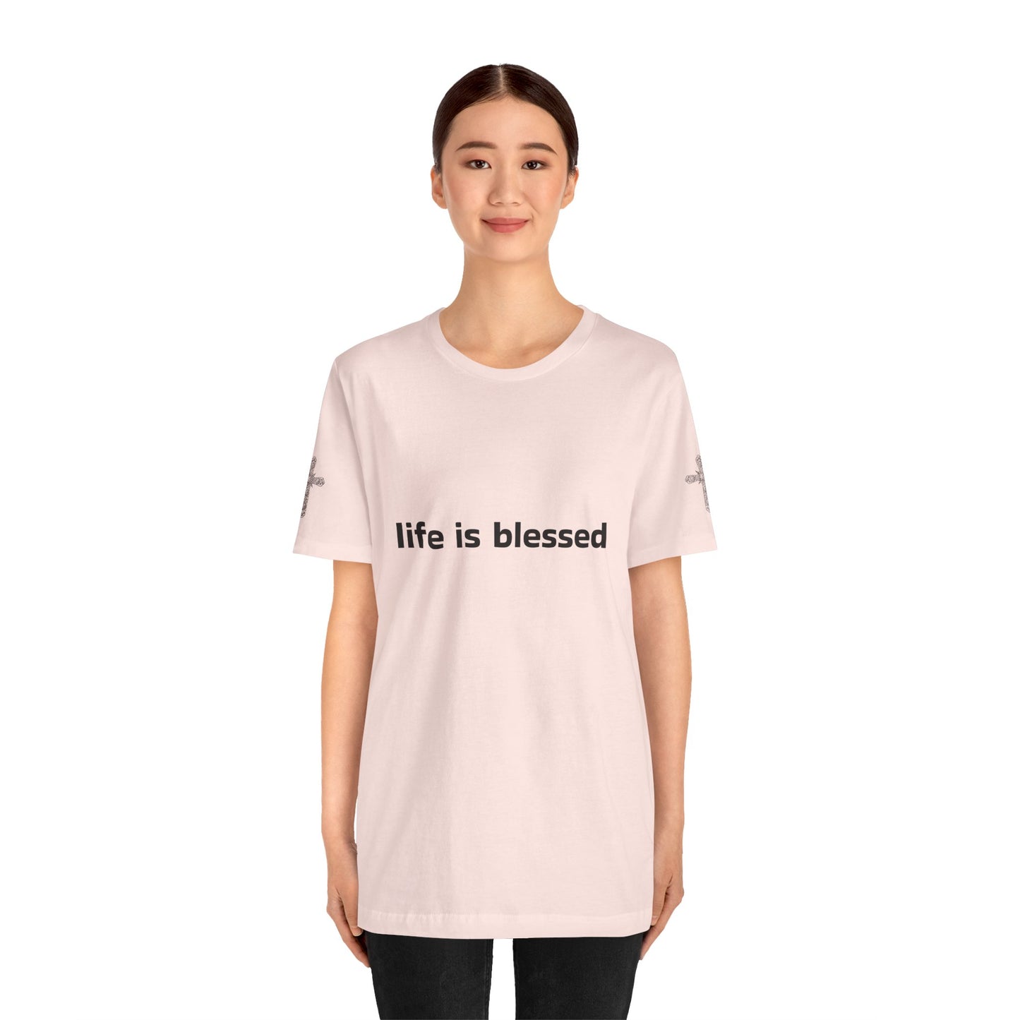 Life is Blessed Angel Wings Unisex T-Shirt