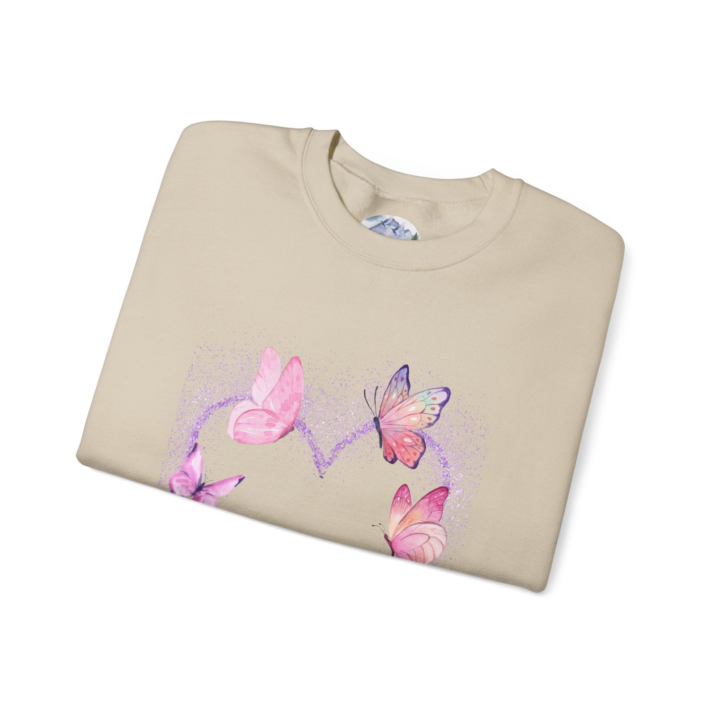 Butterfly Heart Sweatshirt - Valentine's Day Design