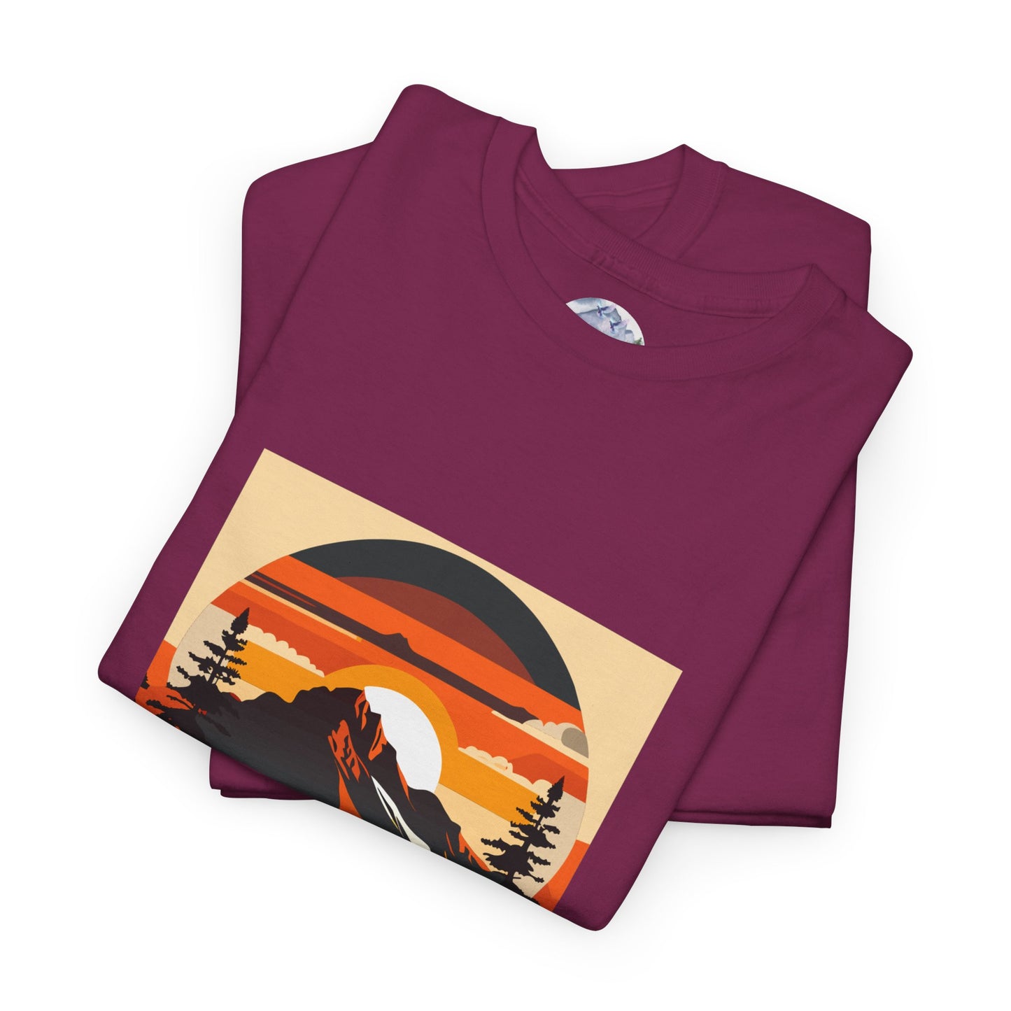 Mountain Sunset Unisex Tee - God's Creation Our Adventure