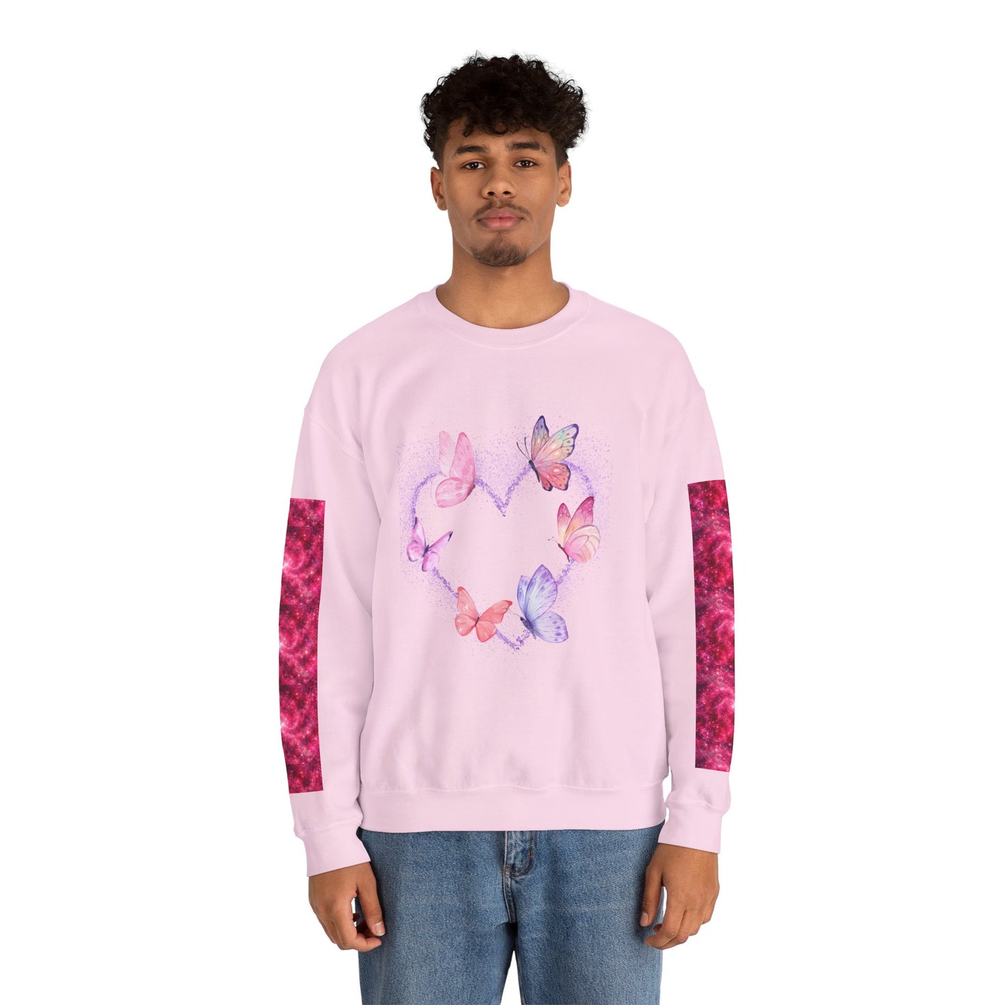 Butterfly Heart Sweatshirt - Valentine's Day Design