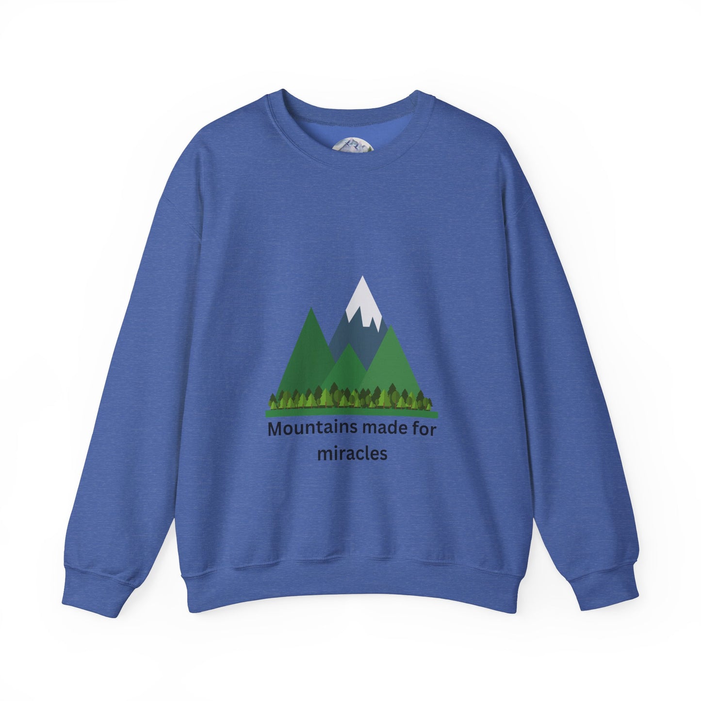 Mountains Made for Miracles Unisex Sweatshirt