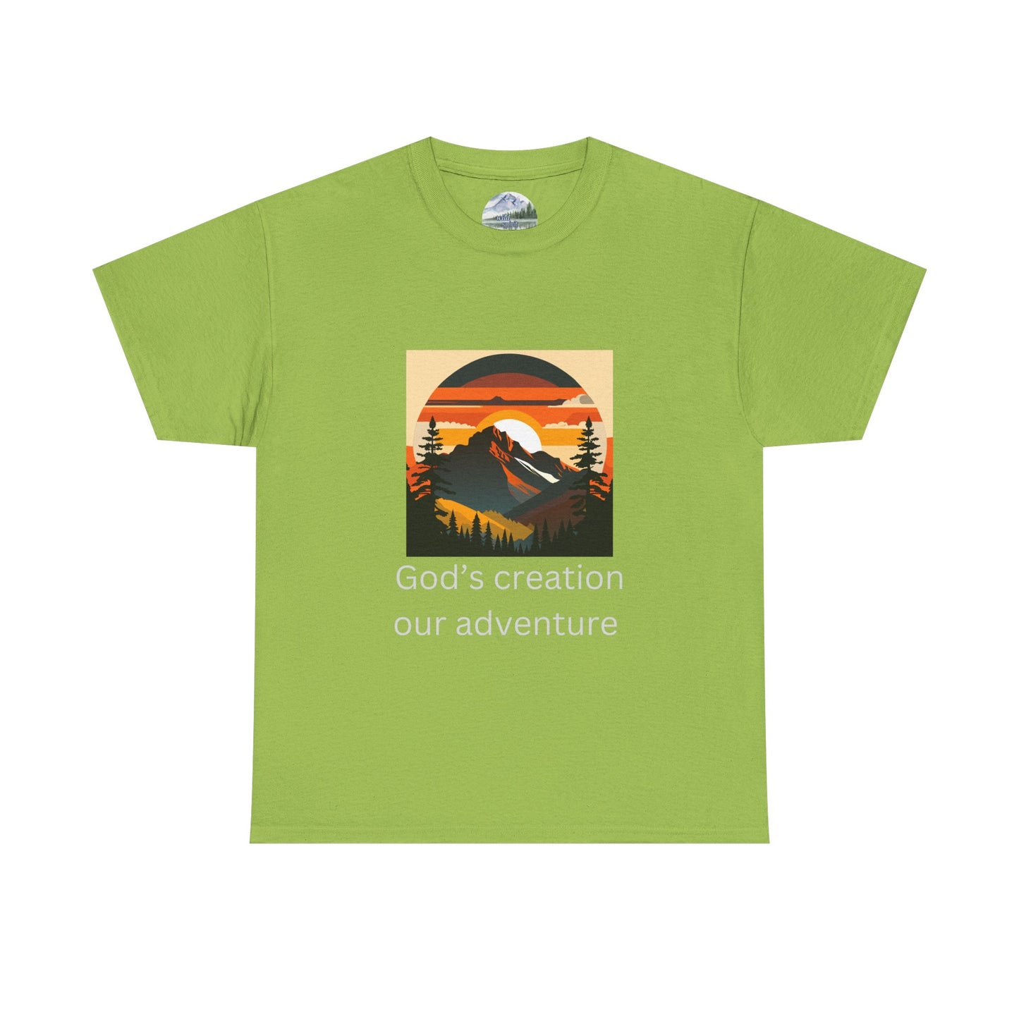 Mountain Sunset Unisex Tee - God's Creation Our Adventure