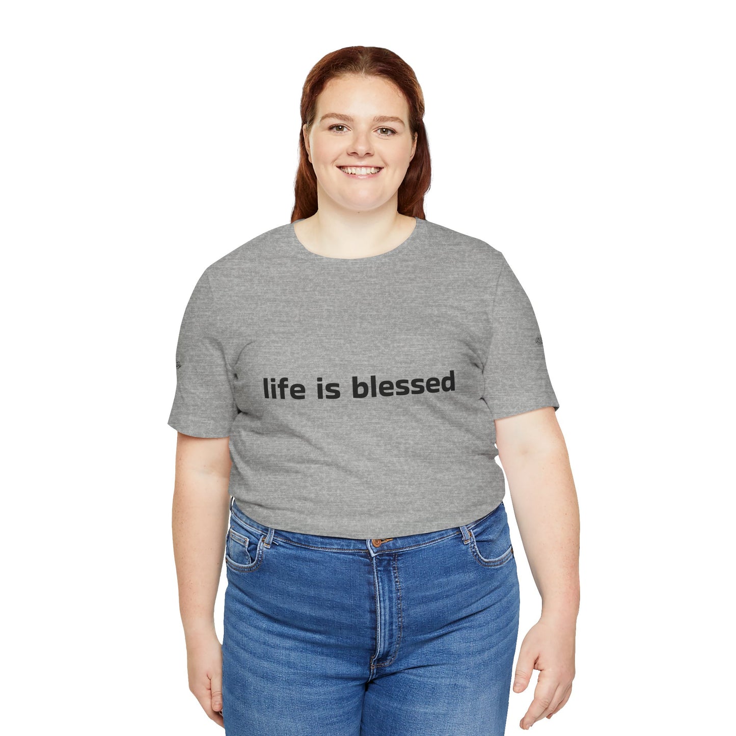 Life is Blessed Angel Wings Unisex T-Shirt