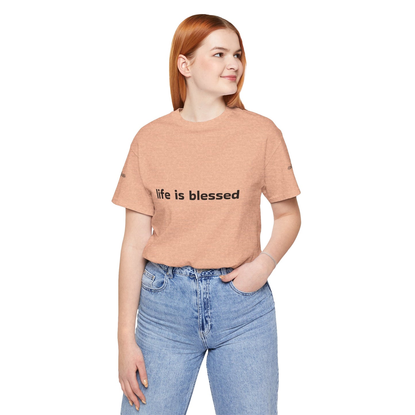 Life is Blessed Angel Wings Unisex T-Shirt