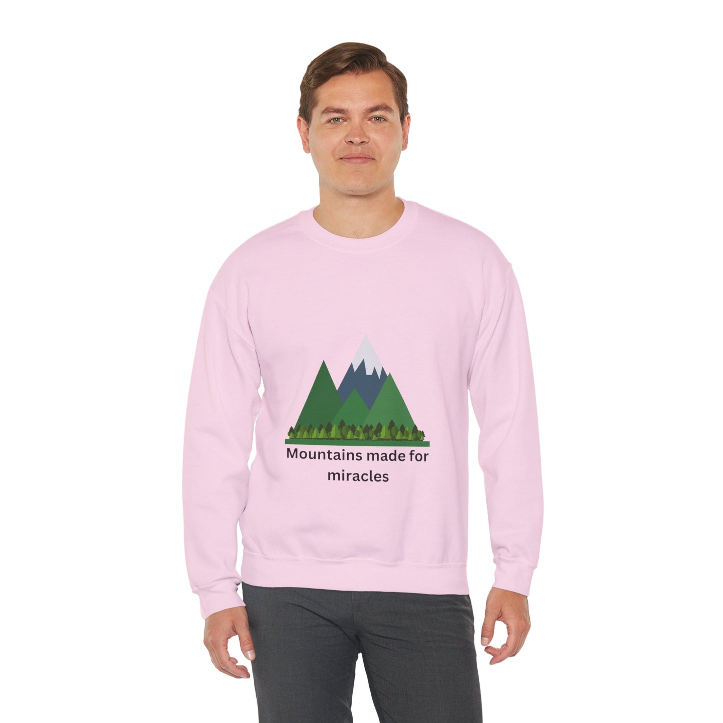 Mountains Made for Miracles Unisex Sweatshirt