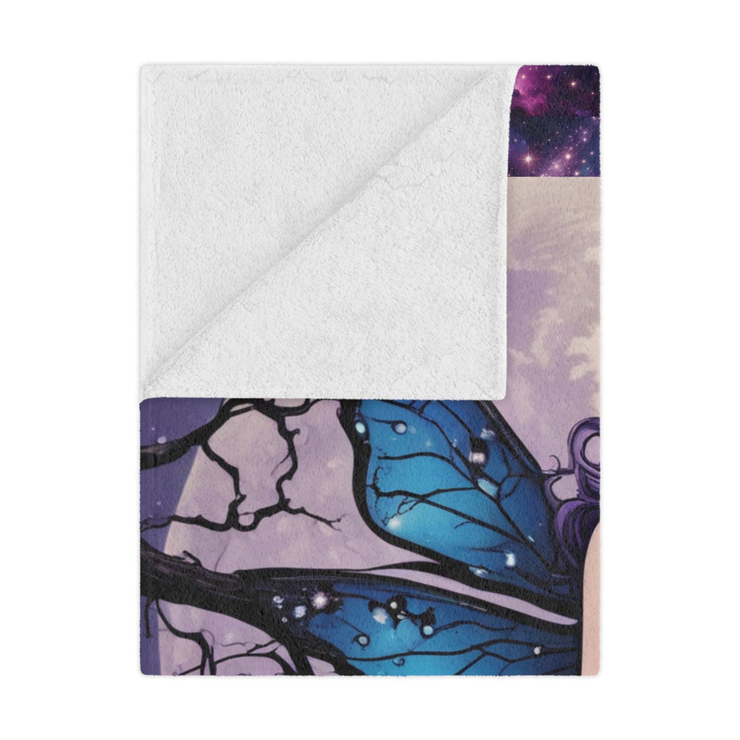 Microfiber Blanket - Fairy Night Scene