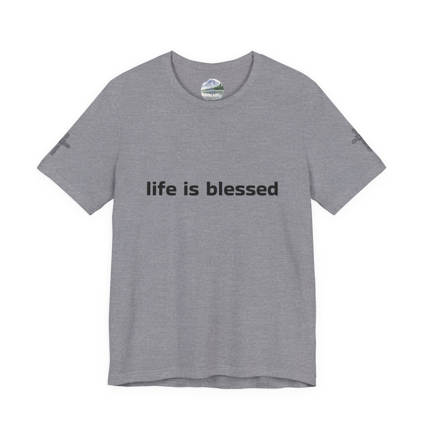 Life is Blessed Angel Wings Unisex T-Shirt