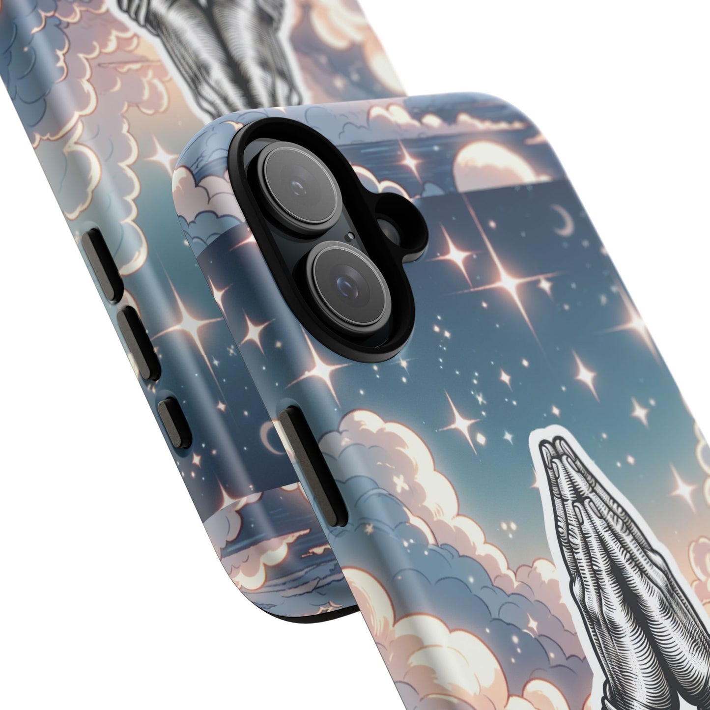 Tough Cases Praying Hands iPhone Case