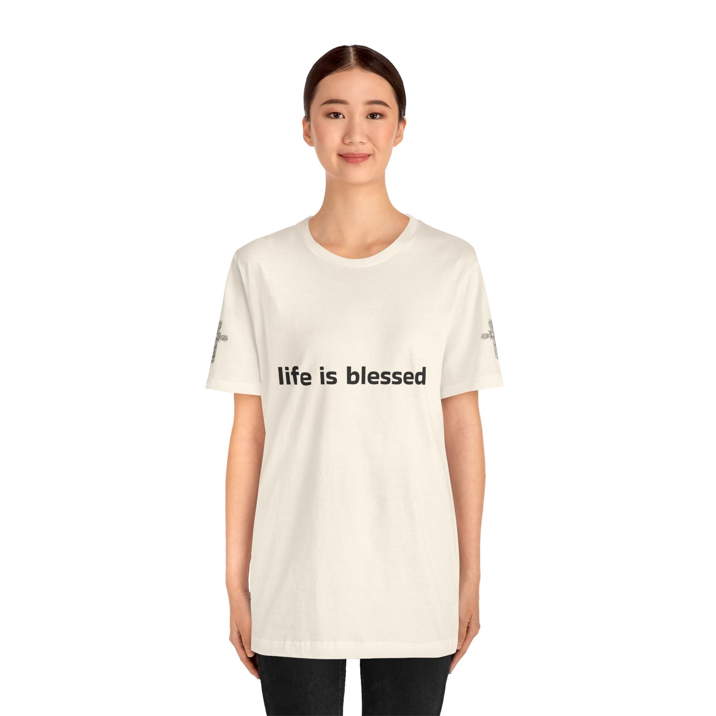 Life is Blessed Angel Wings Unisex T-Shirt
