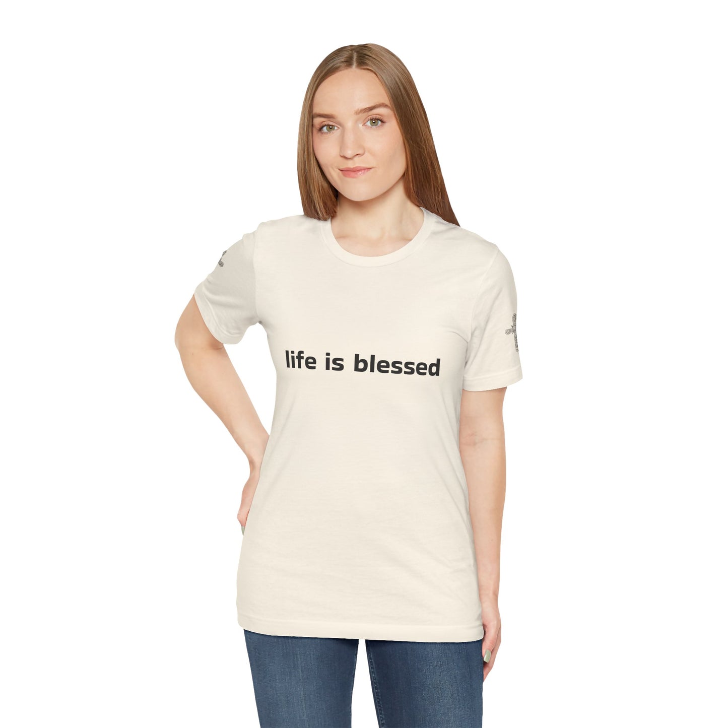 Life is Blessed Angel Wings Unisex T-Shirt